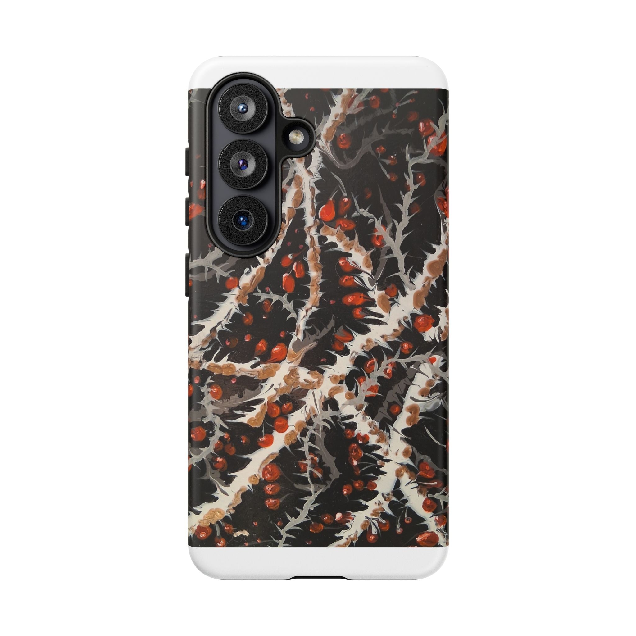 BITTERSWEET BRAMBLE - Scenic Country Road Phone Case — Rustic Landscape Art iPhone Case