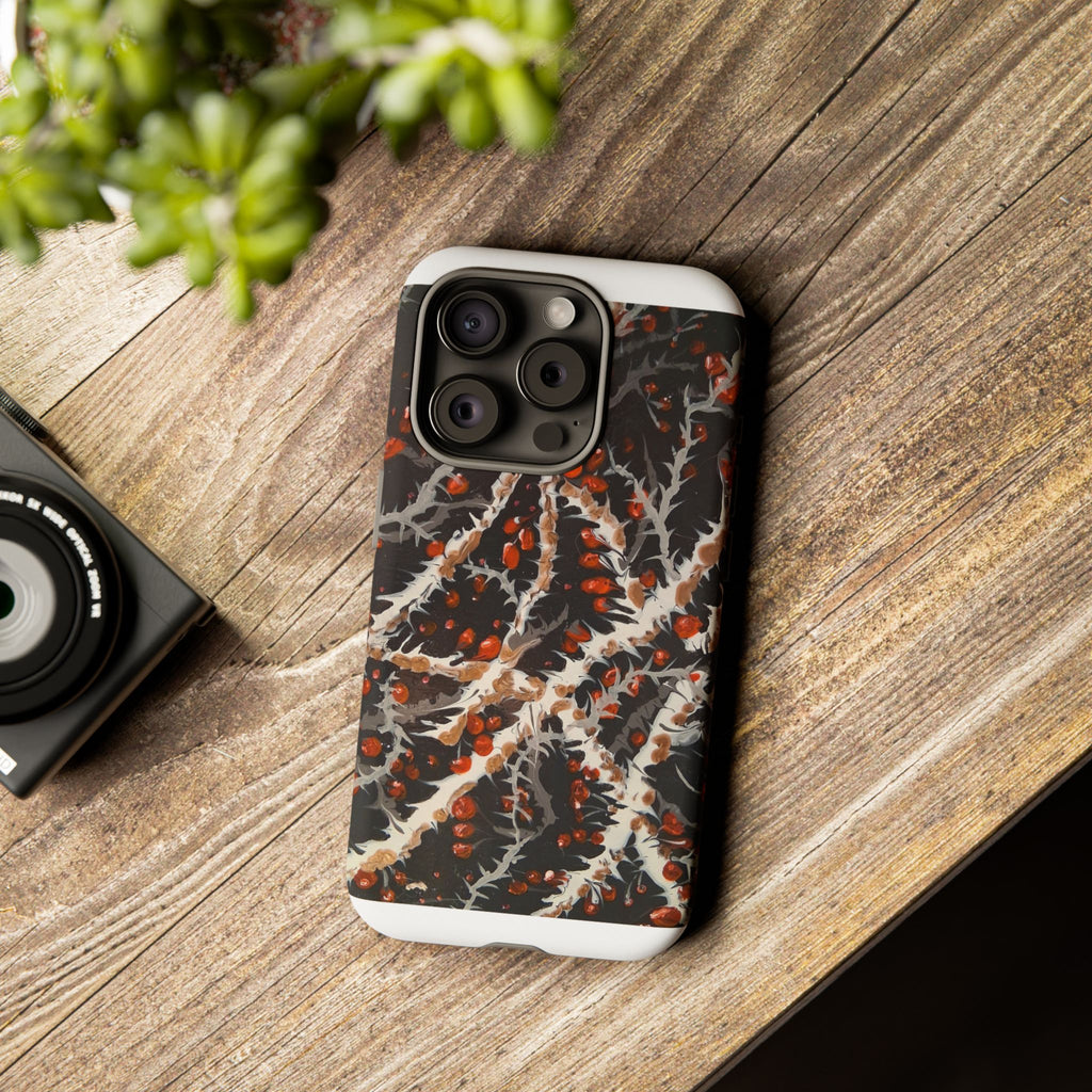 BITTERSWEET BRAMBLE - Scenic Country Road Phone Case — Rustic Landscape Art iPhone Case
