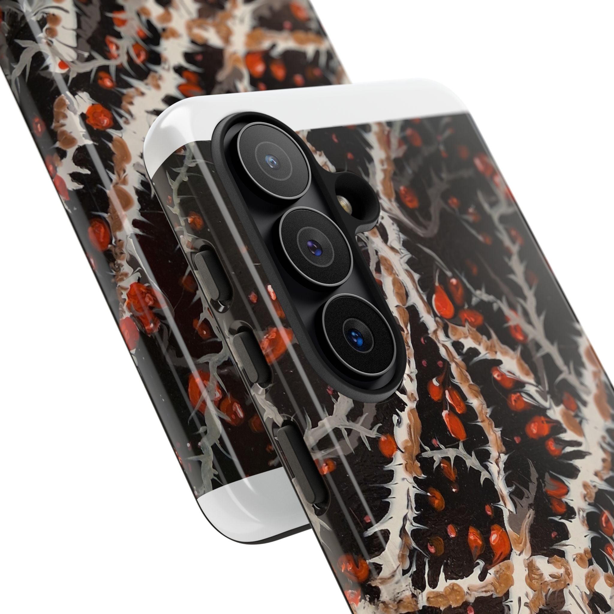 BITTERSWEET BRAMBLE - Scenic Country Road Phone Case — Rustic Landscape Art iPhone Case