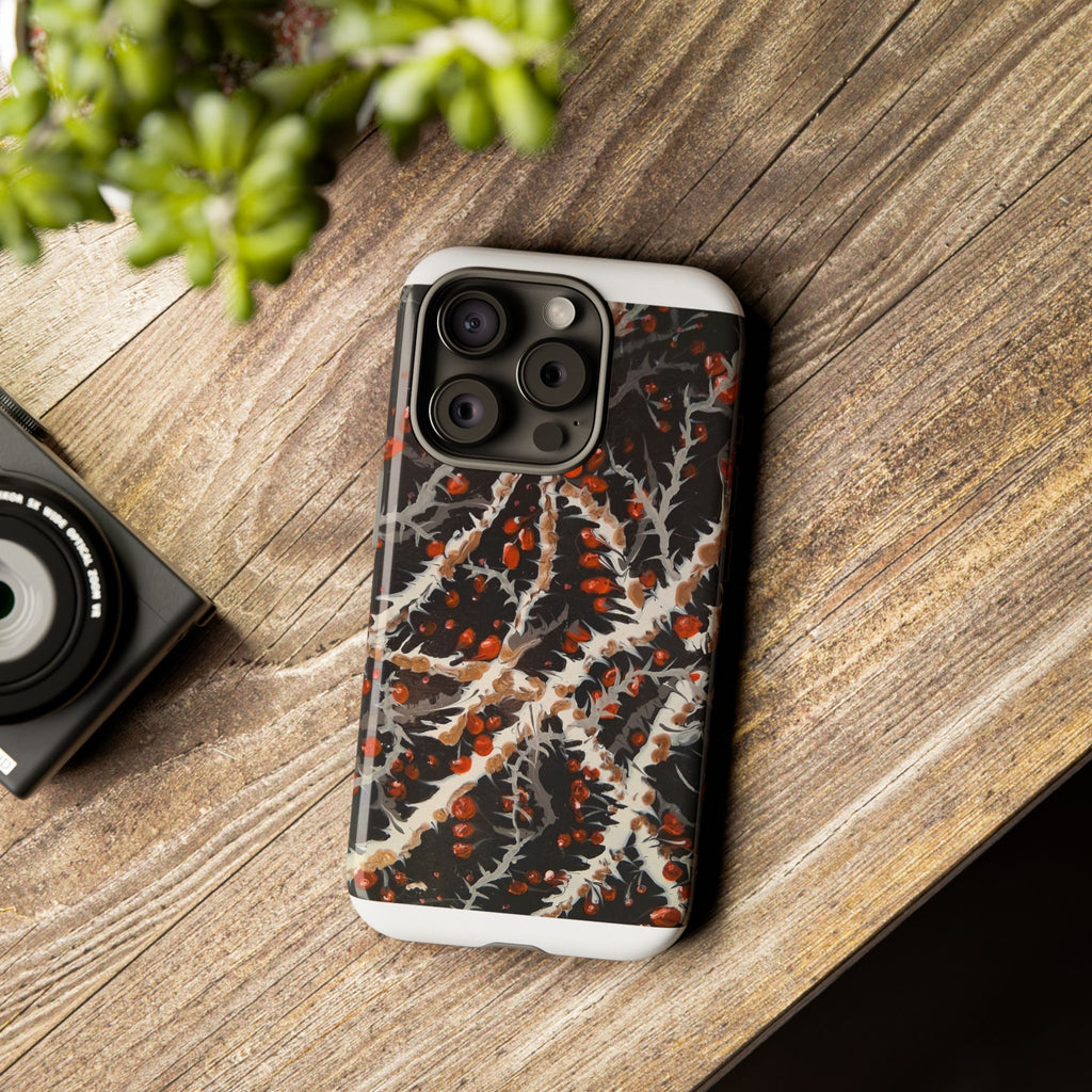 BITTERSWEET BRAMBLE - Scenic Country Road Phone Case — Rustic Landscape Art iPhone Case