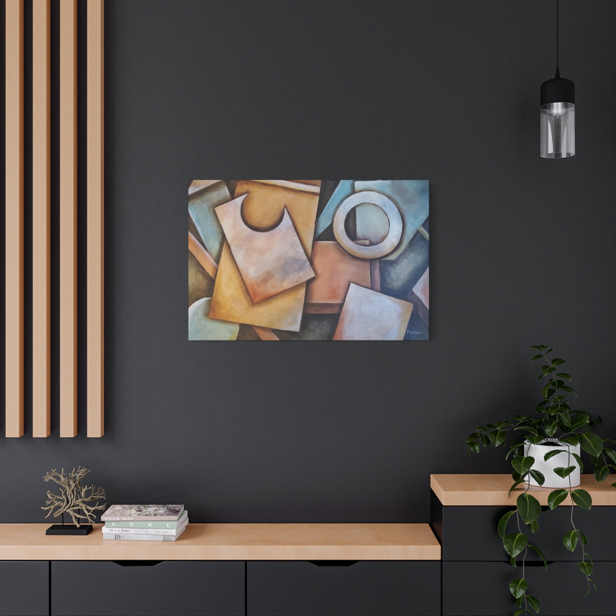INS AND OUTS - Matte Canvas, Stretched, 1.25"