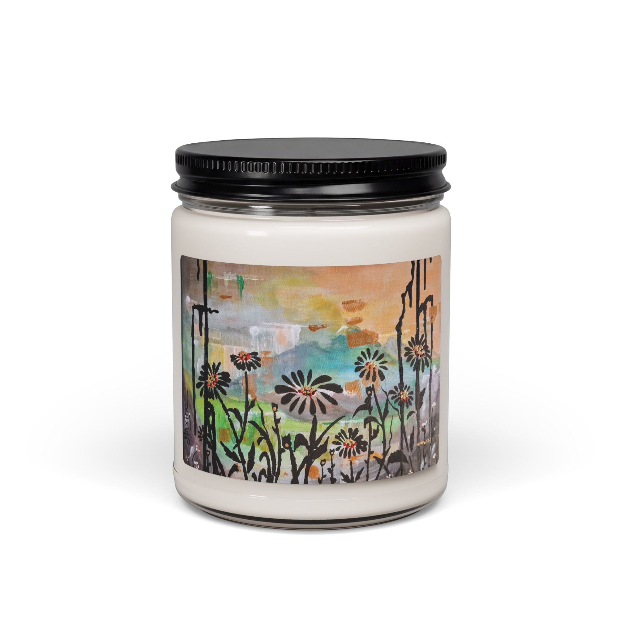 GUARDIANS OF THE WIND - 9oz Soy Candle — Wildflower Meadow Scented Jar