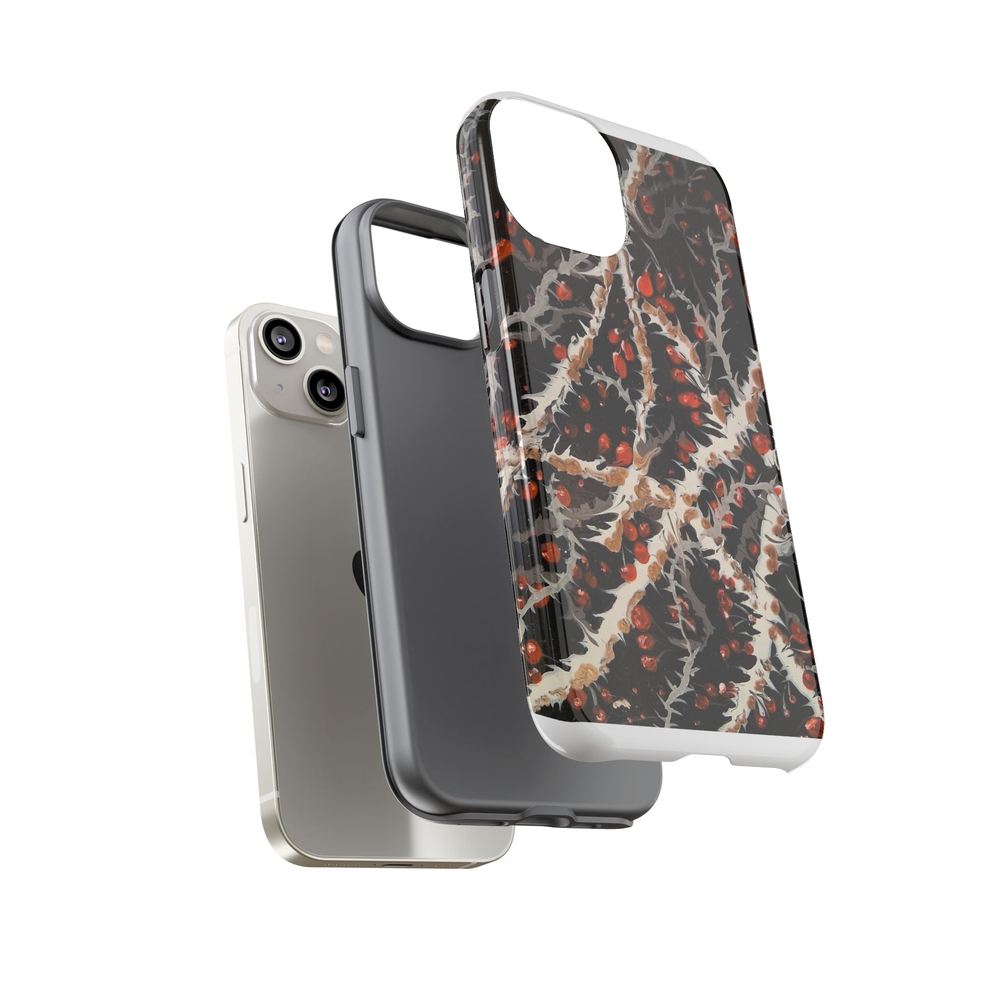 BITTERSWEET BRAMBLE - Scenic Country Road Phone Case — Rustic Landscape Art iPhone Case
