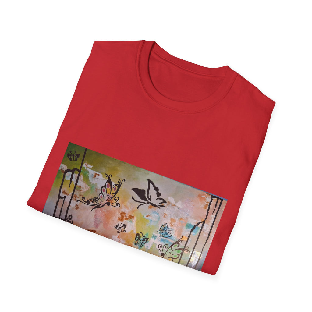 GUARDIANS OF THE FLOWERS - Butterfly T-Shirt — Abstract Nature Tee