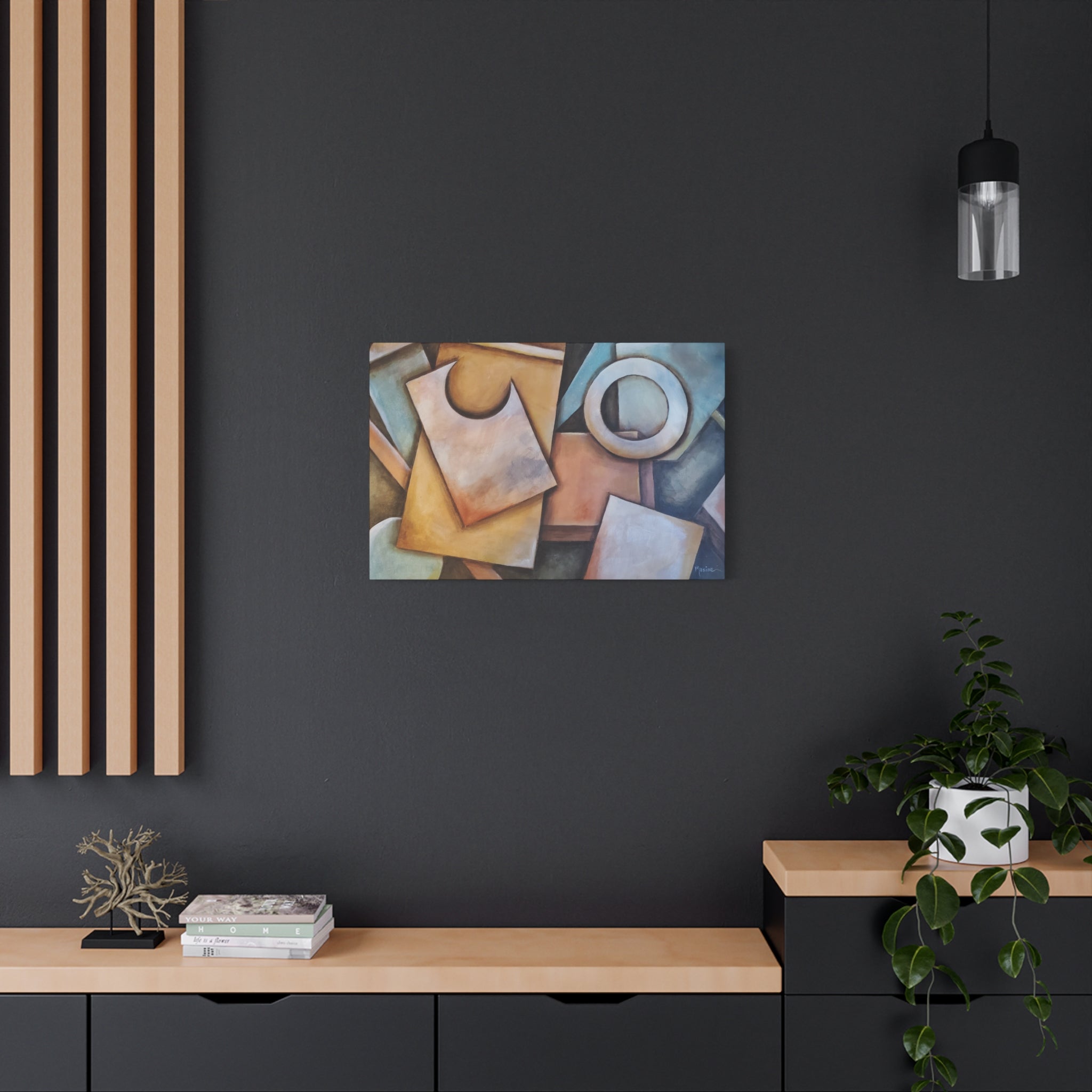 INS AND OUTS - Matte Canvas, Stretched, 1.25"