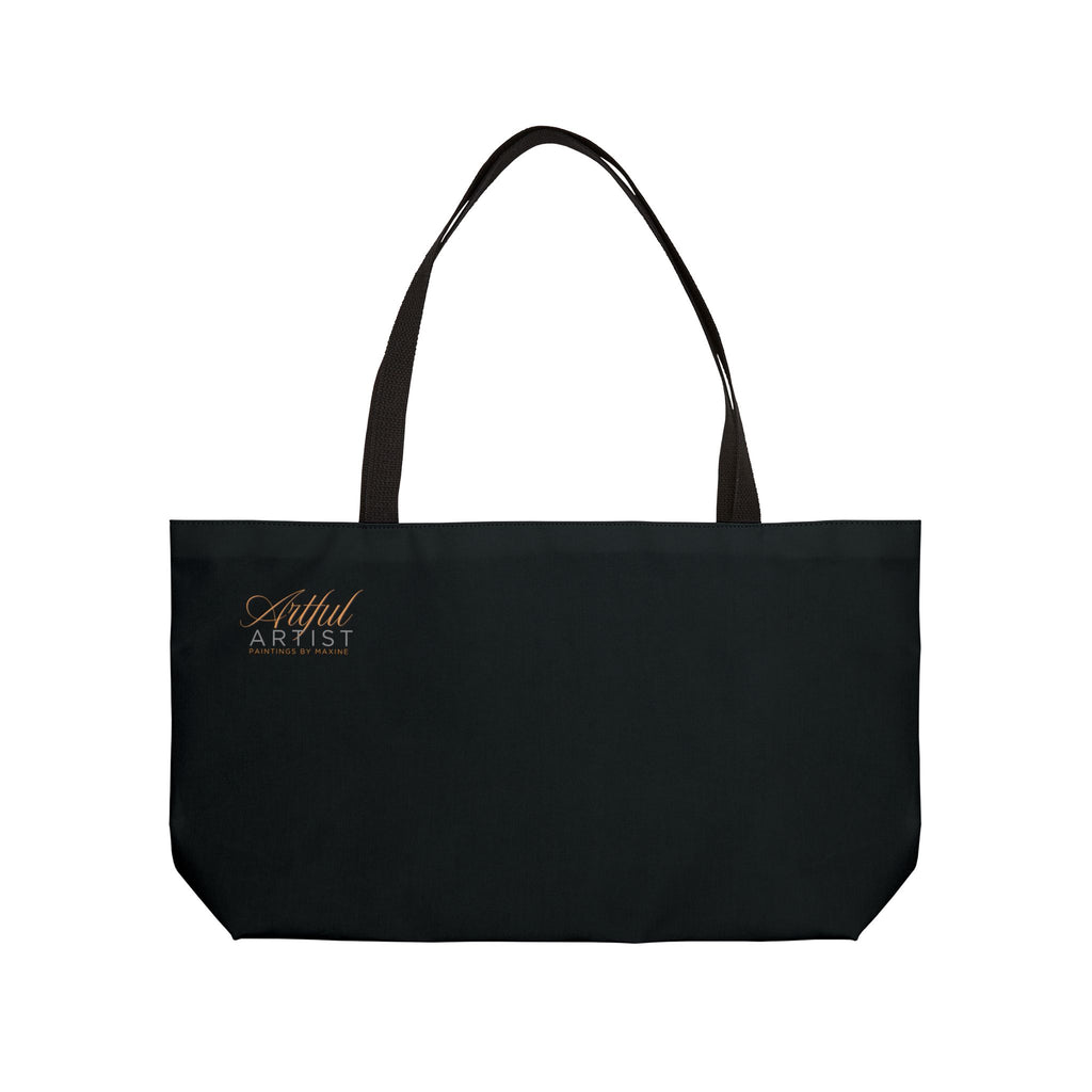 IN FOR THE NIGHT - Weekender Tote Bag — Misty Lake Boats Scenic Travel Weekend Bag
