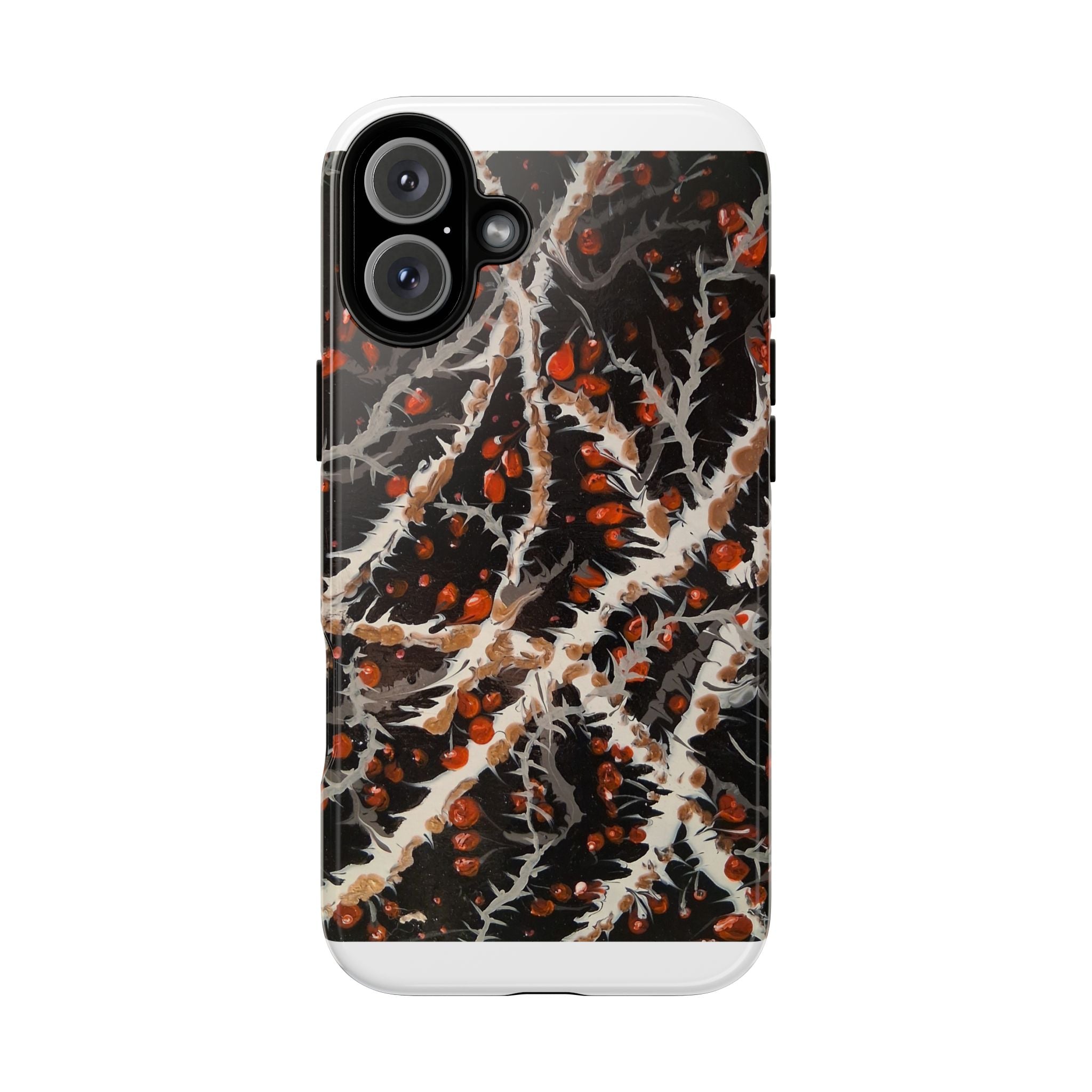 BITTERSWEET BRAMBLE - Scenic Country Road Phone Case — Rustic Landscape Art iPhone Case
