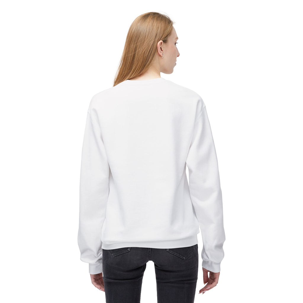 Autumn Leaves Crewneck Sweatshirt — Hand-Painted Fall Bouquet Design