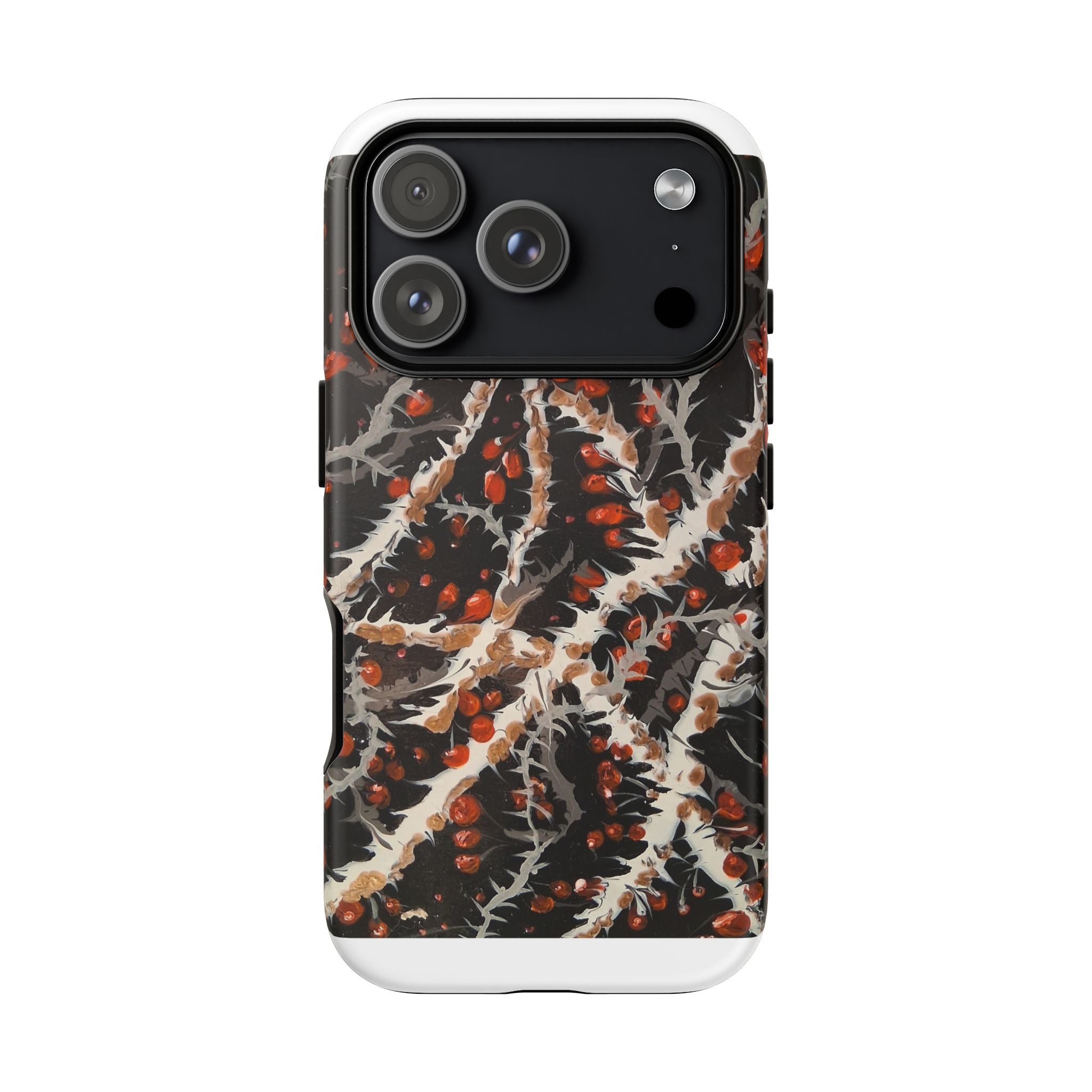 BITTERSWEET BRAMBLE - Scenic Country Road Phone Case — Rustic Landscape Art iPhone Case