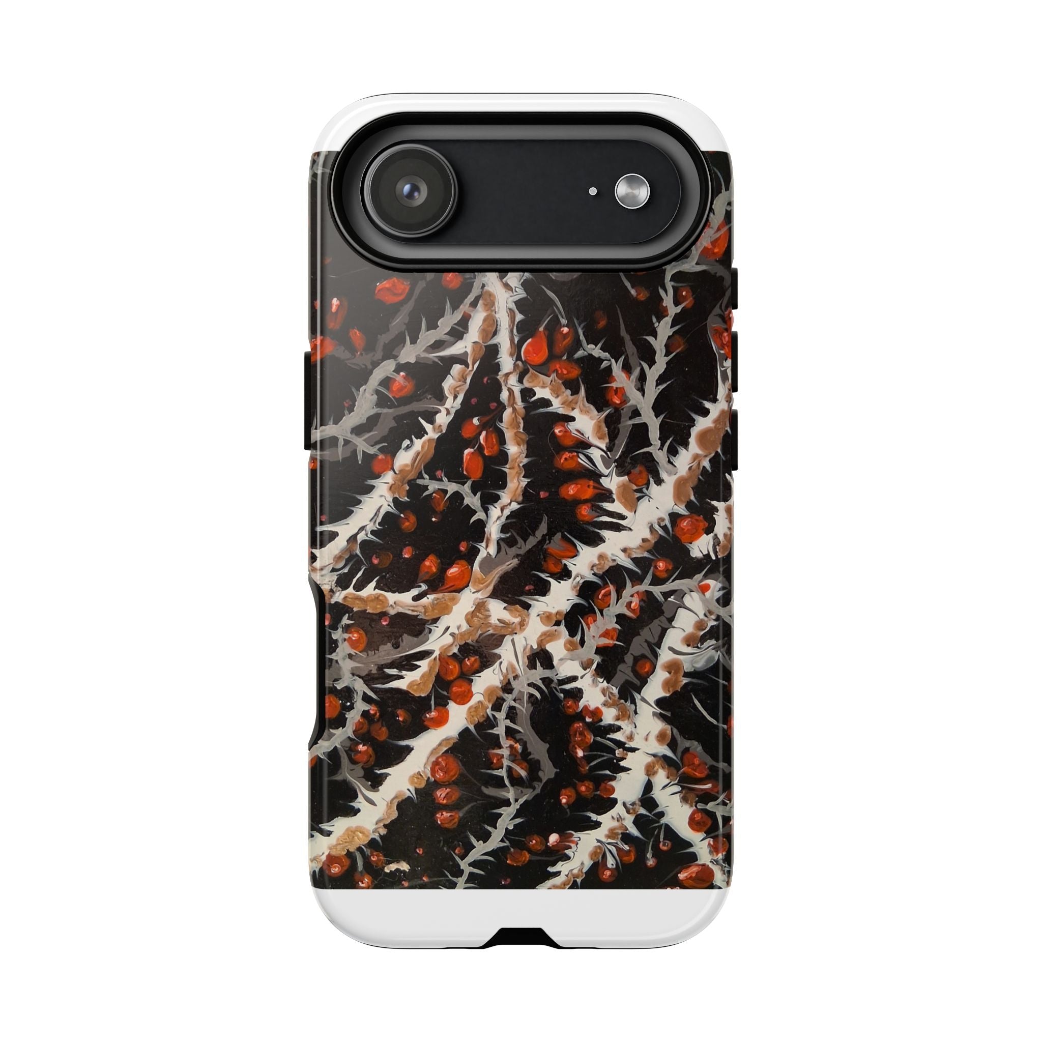 BITTERSWEET BRAMBLE - Scenic Country Road Phone Case — Rustic Landscape Art iPhone Case