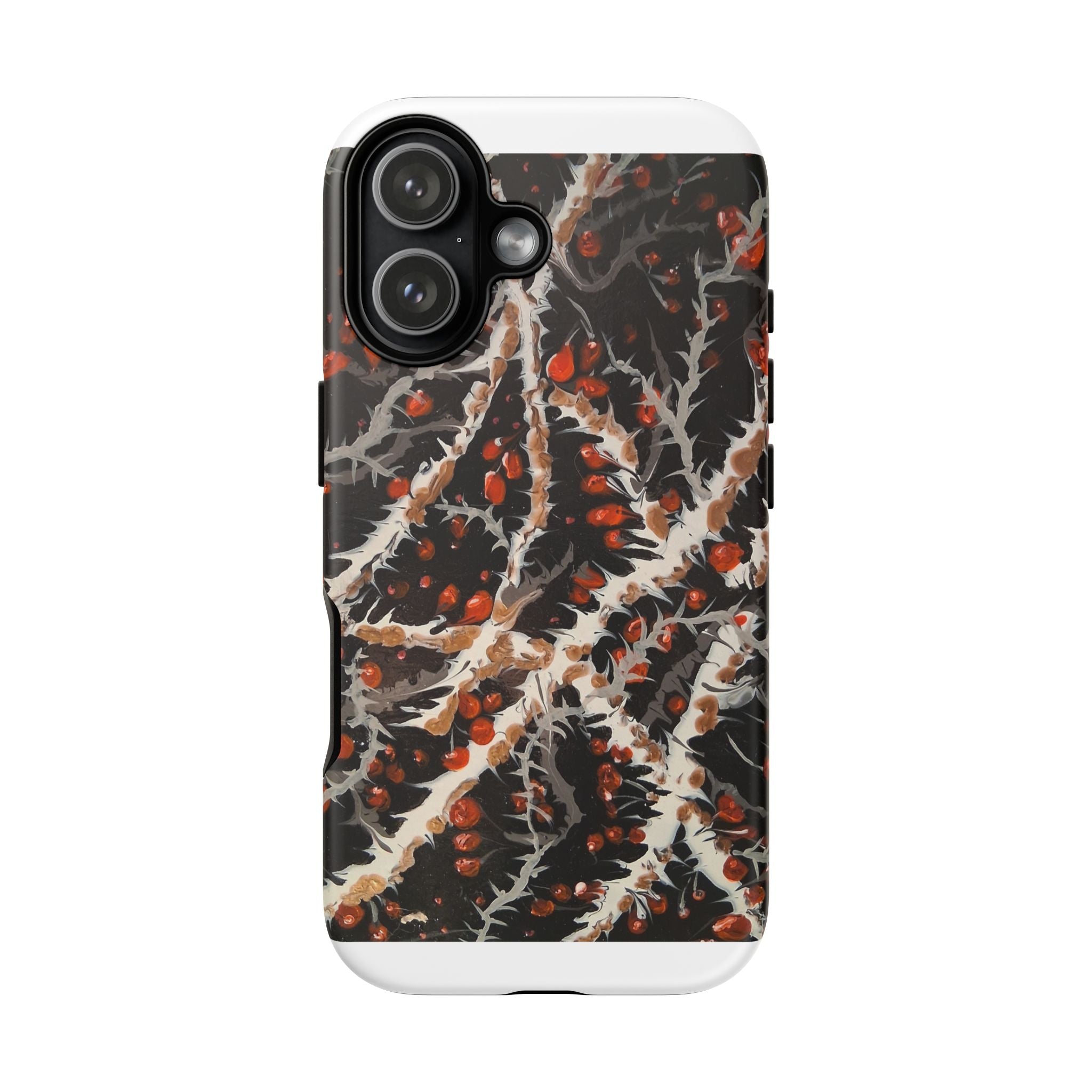 BITTERSWEET BRAMBLE - Scenic Country Road Phone Case — Rustic Landscape Art iPhone Case