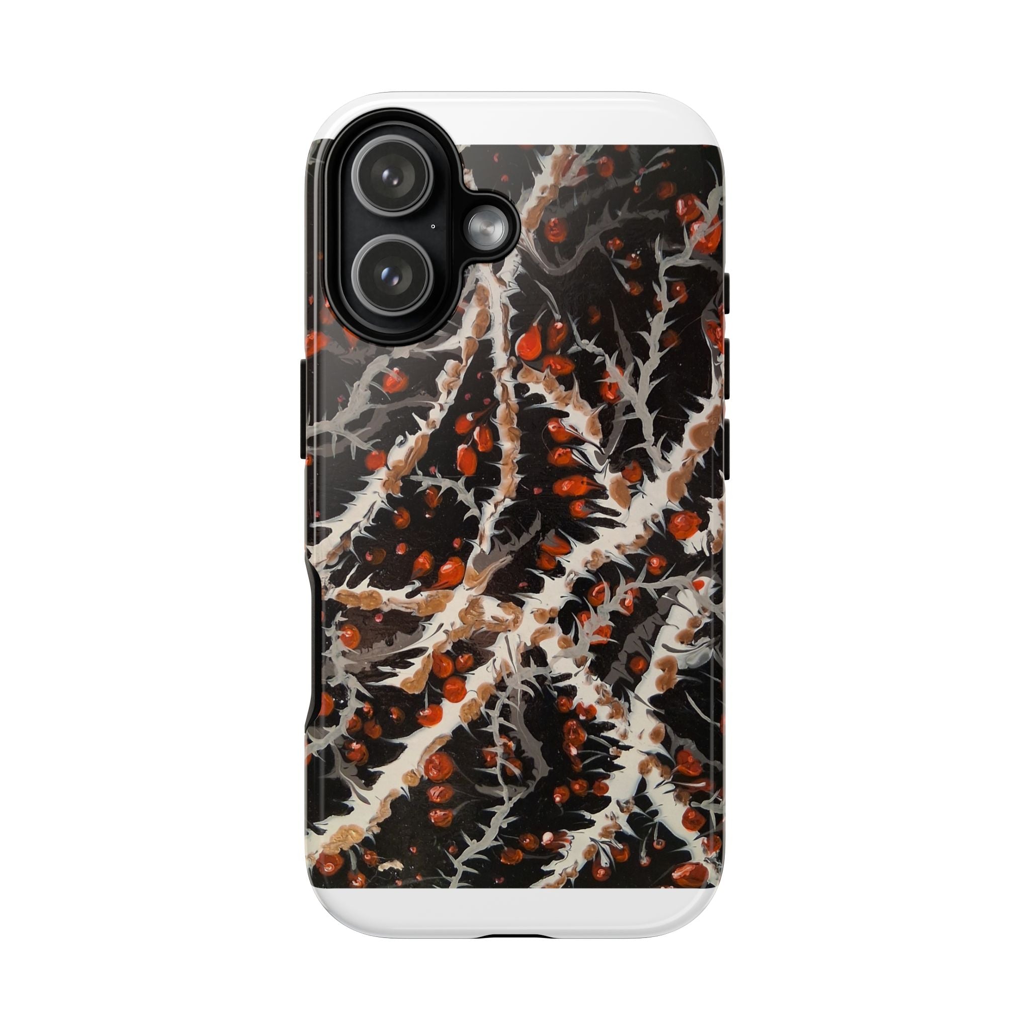 BITTERSWEET BRAMBLE - Scenic Country Road Phone Case — Rustic Landscape Art iPhone Case