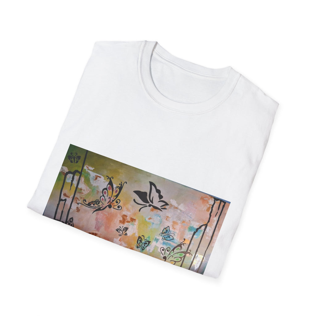 GUARDIANS OF THE FLOWERS - Butterfly T-Shirt — Abstract Nature Tee