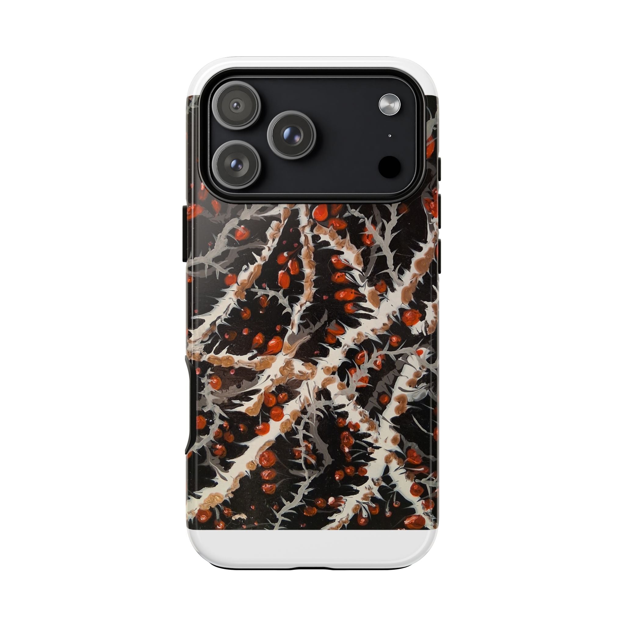 BITTERSWEET BRAMBLE - Scenic Country Road Phone Case — Rustic Landscape Art iPhone Case