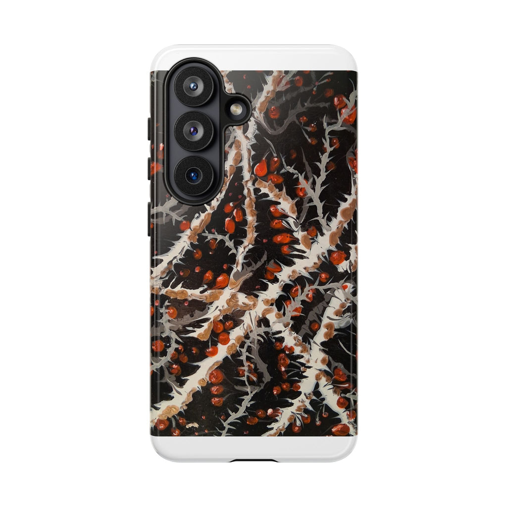 BITTERSWEET BRAMBLE - Scenic Country Road Phone Case — Rustic Landscape Art iPhone Case