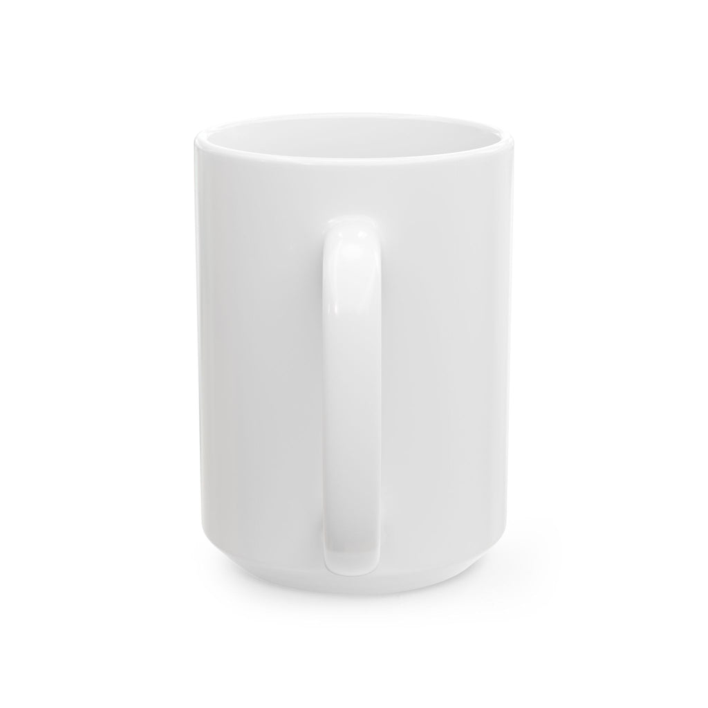 WHAT'S OVER THE RIDGE - Abstract Mountain Landscape Ceramic Mug — Minimalist Art Coffee Cup (11oz, 15oz)