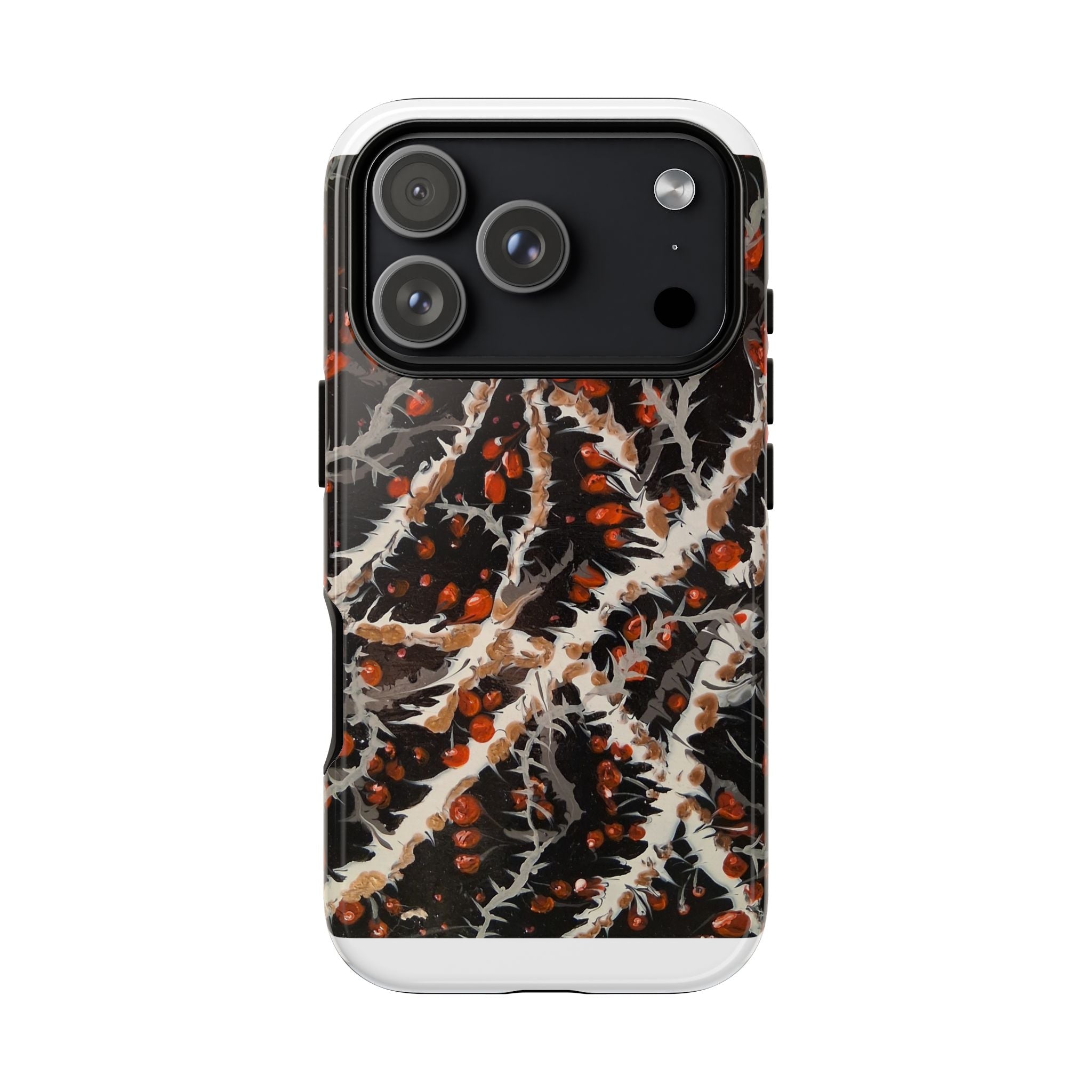 BITTERSWEET BRAMBLE - Scenic Country Road Phone Case — Rustic Landscape Art iPhone Case