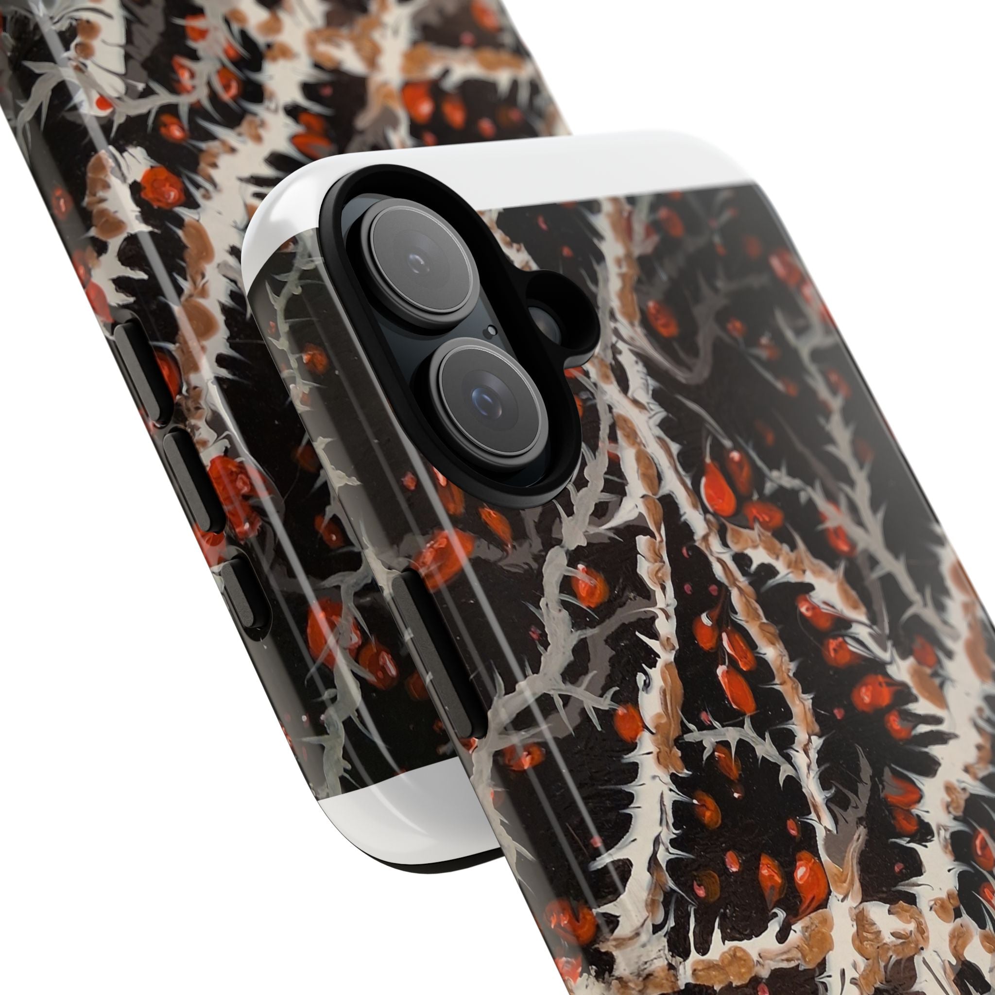 BITTERSWEET BRAMBLE - Scenic Country Road Phone Case — Rustic Landscape Art iPhone Case