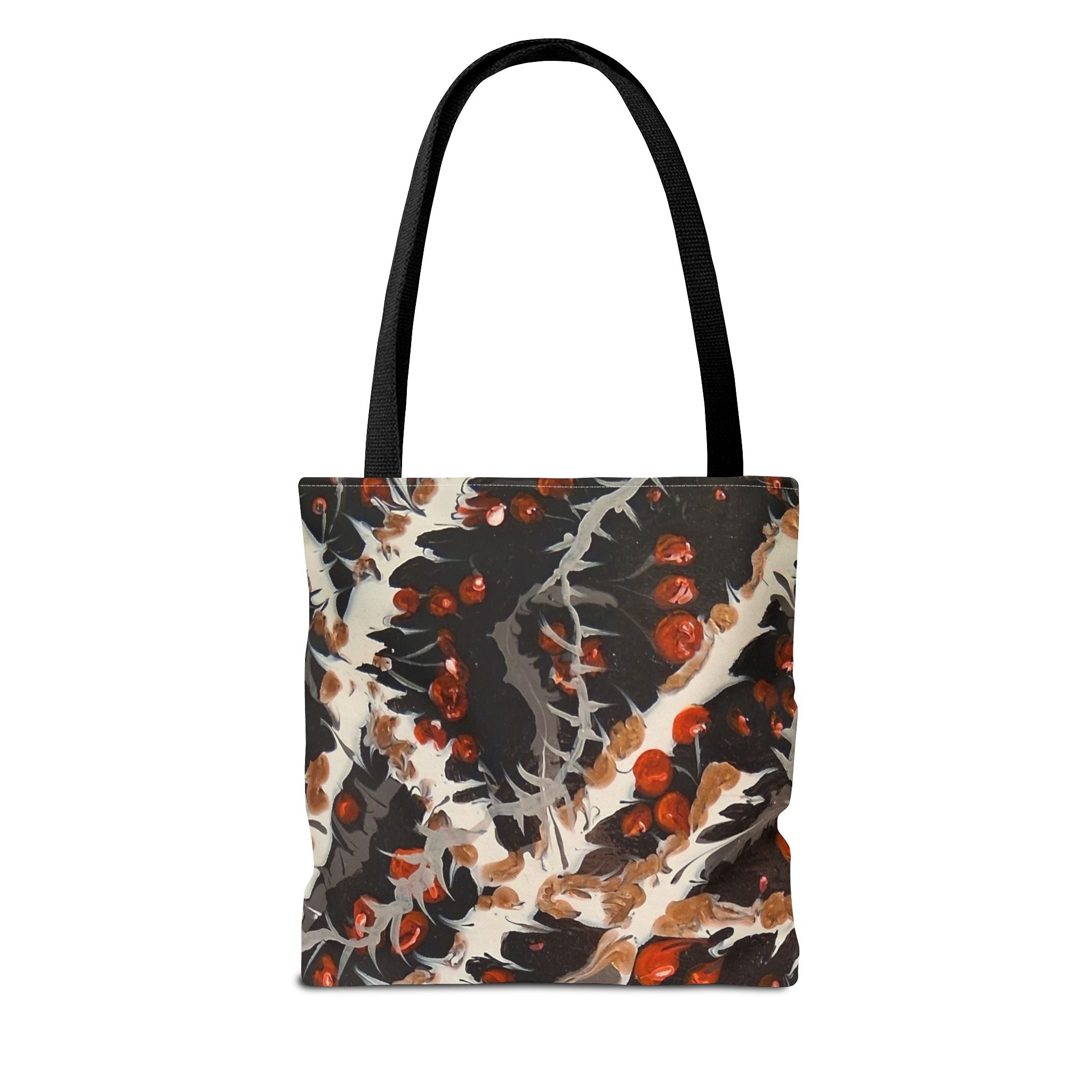 BITTERSWEET BRAMBLE - Botanical Berry Tote Bag – Autumn Berries All-Over Print Tote