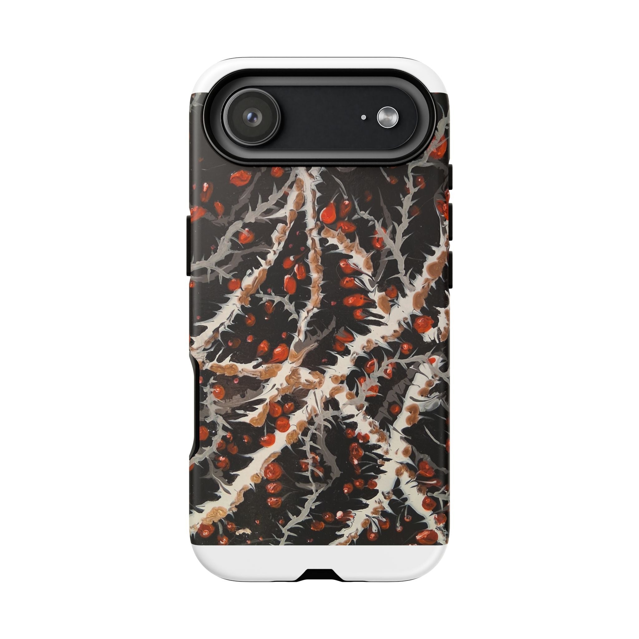 BITTERSWEET BRAMBLE - Scenic Country Road Phone Case — Rustic Landscape Art iPhone Case