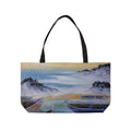 IN FOR THE NIGHT - Weekender Tote Bag — Misty Lake Boats Scenic Travel Weekend Bag