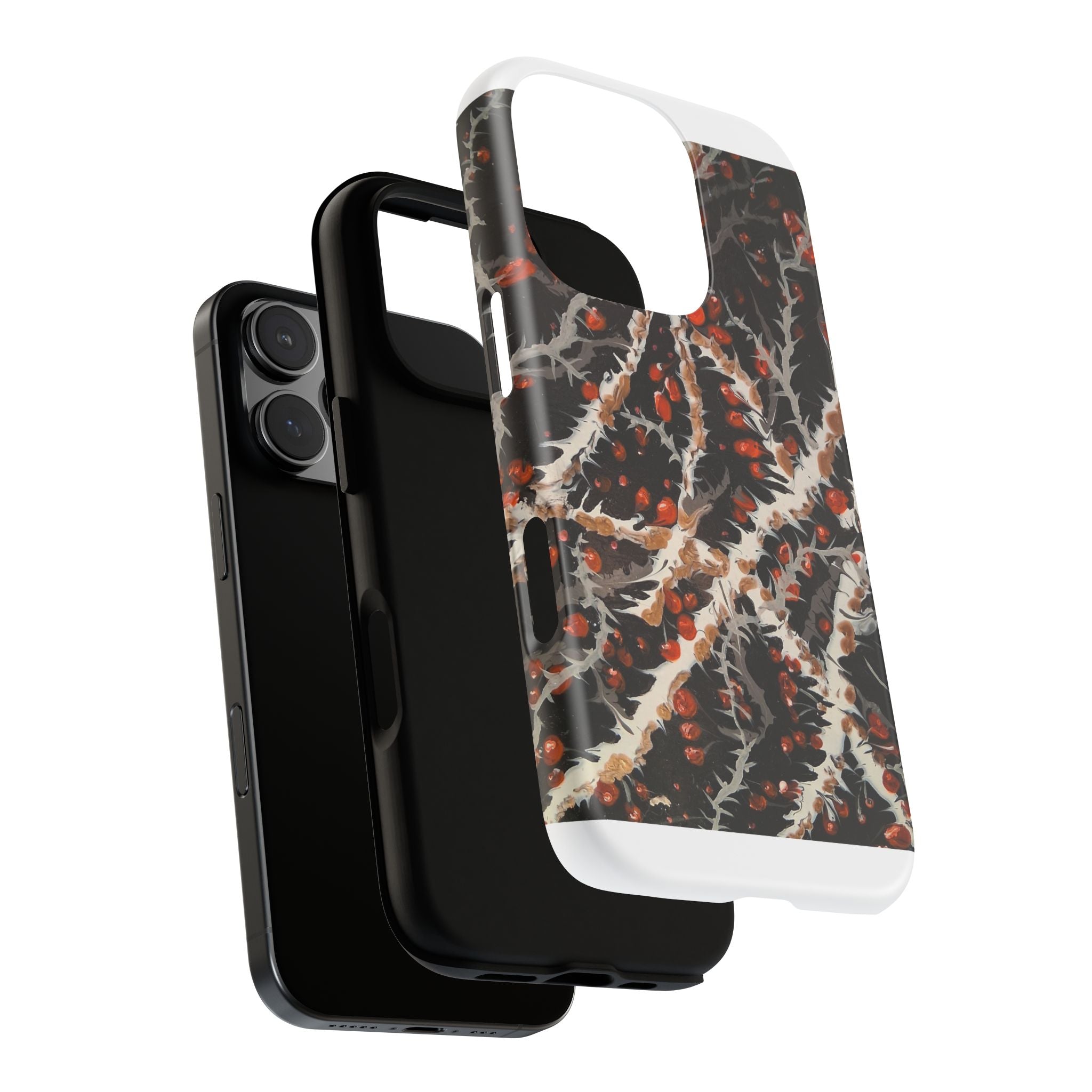 BITTERSWEET BRAMBLE - Scenic Country Road Phone Case — Rustic Landscape Art iPhone Case