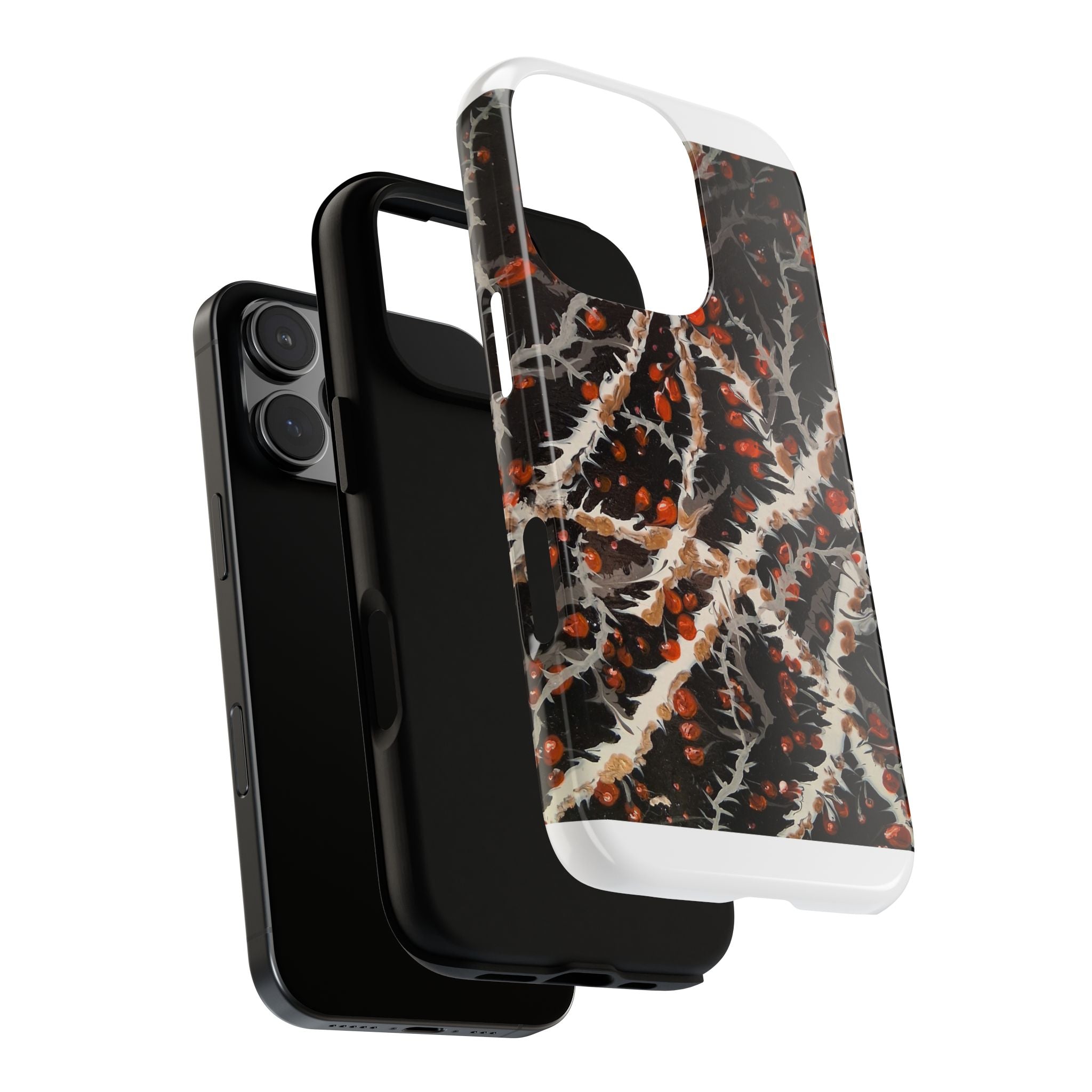 BITTERSWEET BRAMBLE - Scenic Country Road Phone Case — Rustic Landscape Art iPhone Case
