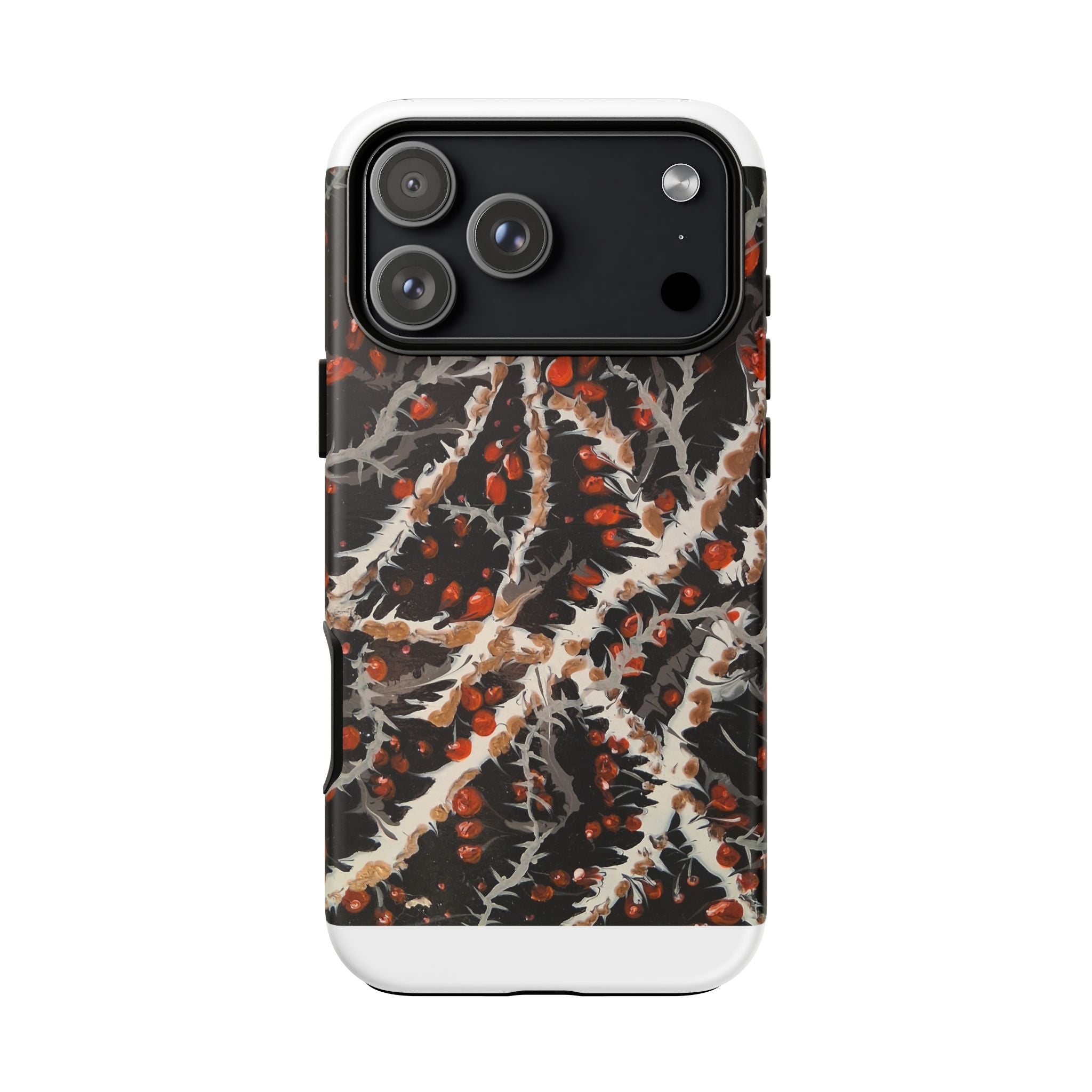 BITTERSWEET BRAMBLE - Scenic Country Road Phone Case — Rustic Landscape Art iPhone Case