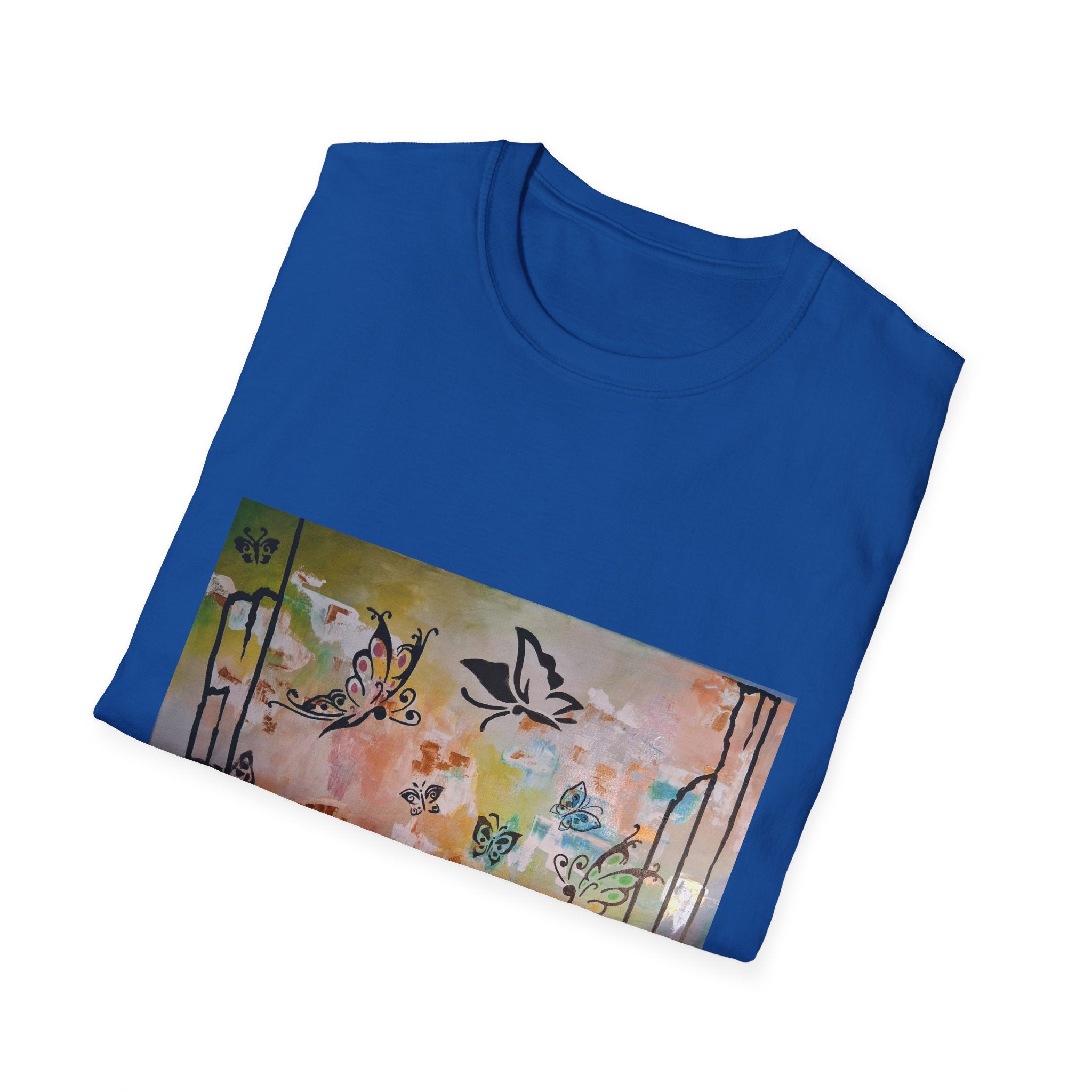 GUARDIANS OF THE FLOWERS - Butterfly T-Shirt — Abstract Nature Tee