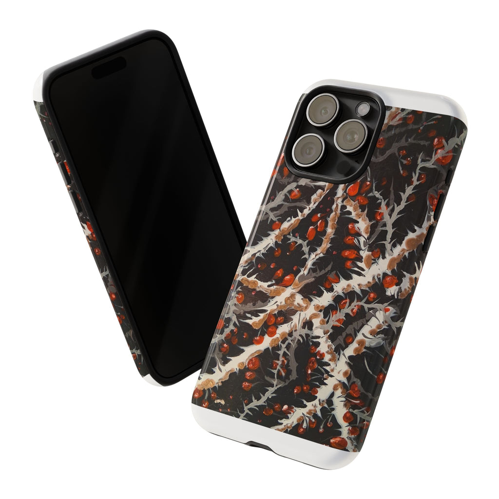BITTERSWEET BRAMBLE - Scenic Country Road Phone Case — Rustic Landscape Art iPhone Case