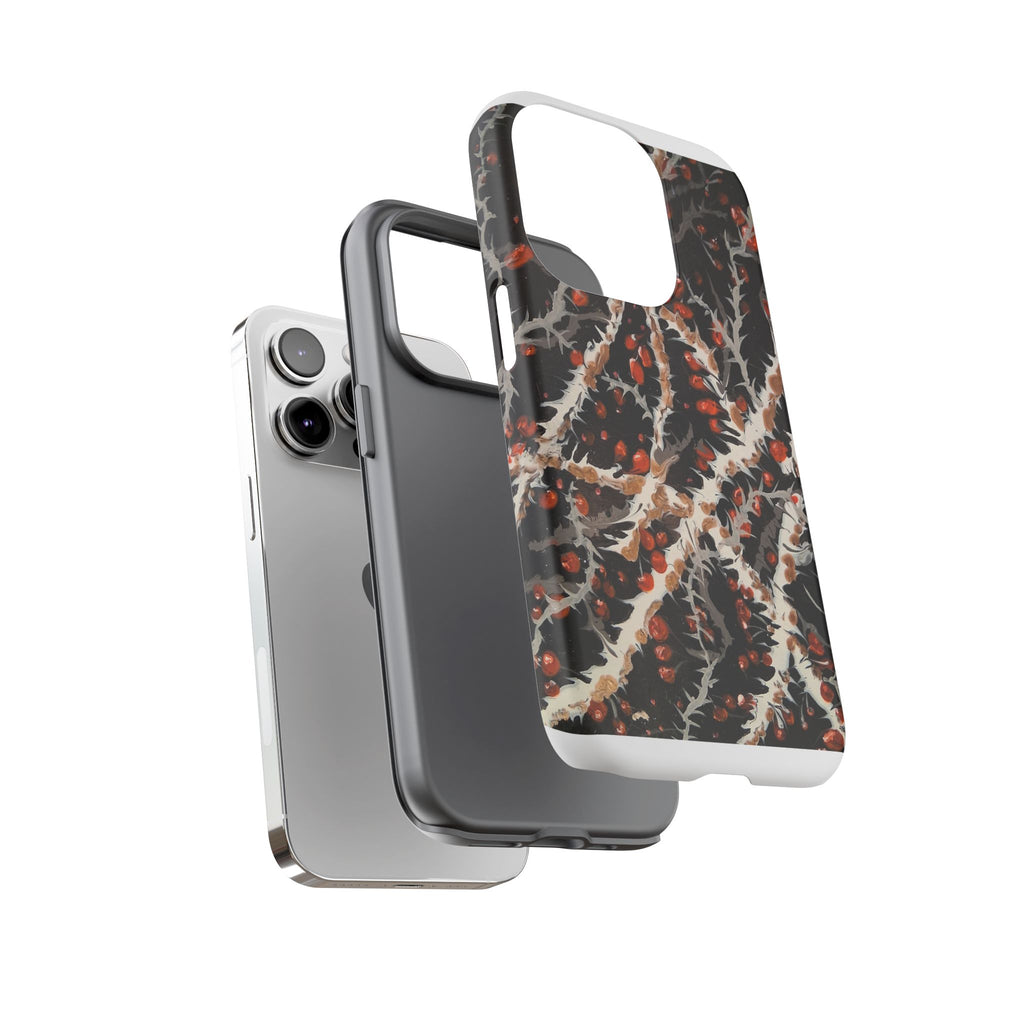 BITTERSWEET BRAMBLE - Scenic Country Road Phone Case — Rustic Landscape Art iPhone Case
