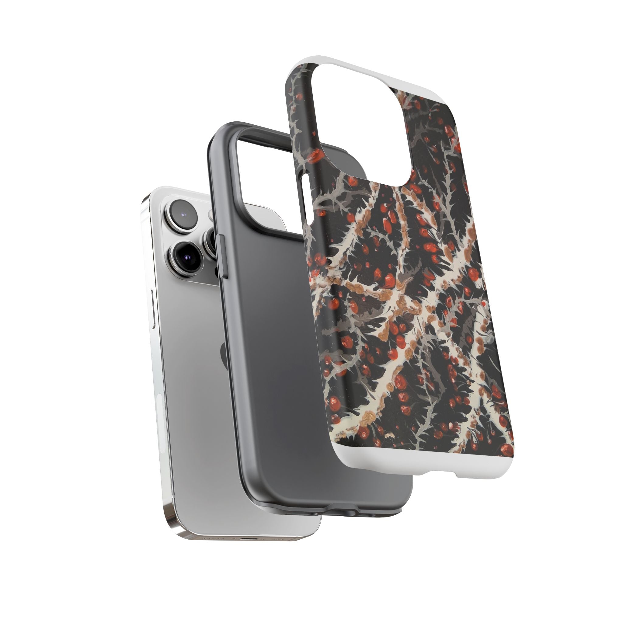 BITTERSWEET BRAMBLE - Scenic Country Road Phone Case — Rustic Landscape Art iPhone Case