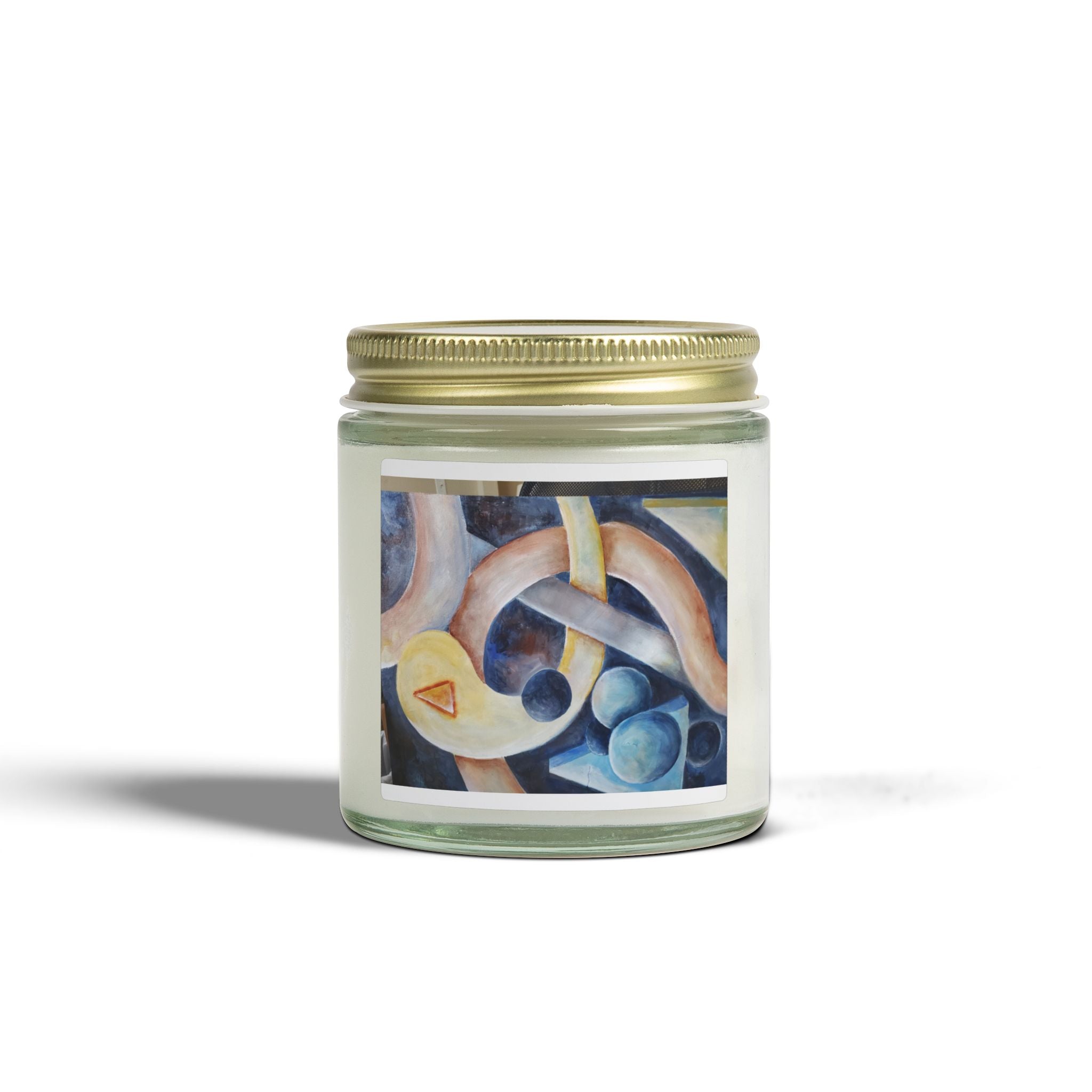 DANCE OF THE PLANETS - Coconut Apricot Scented Candle — Hand-Poured Soy Wax (4oz & 9oz)