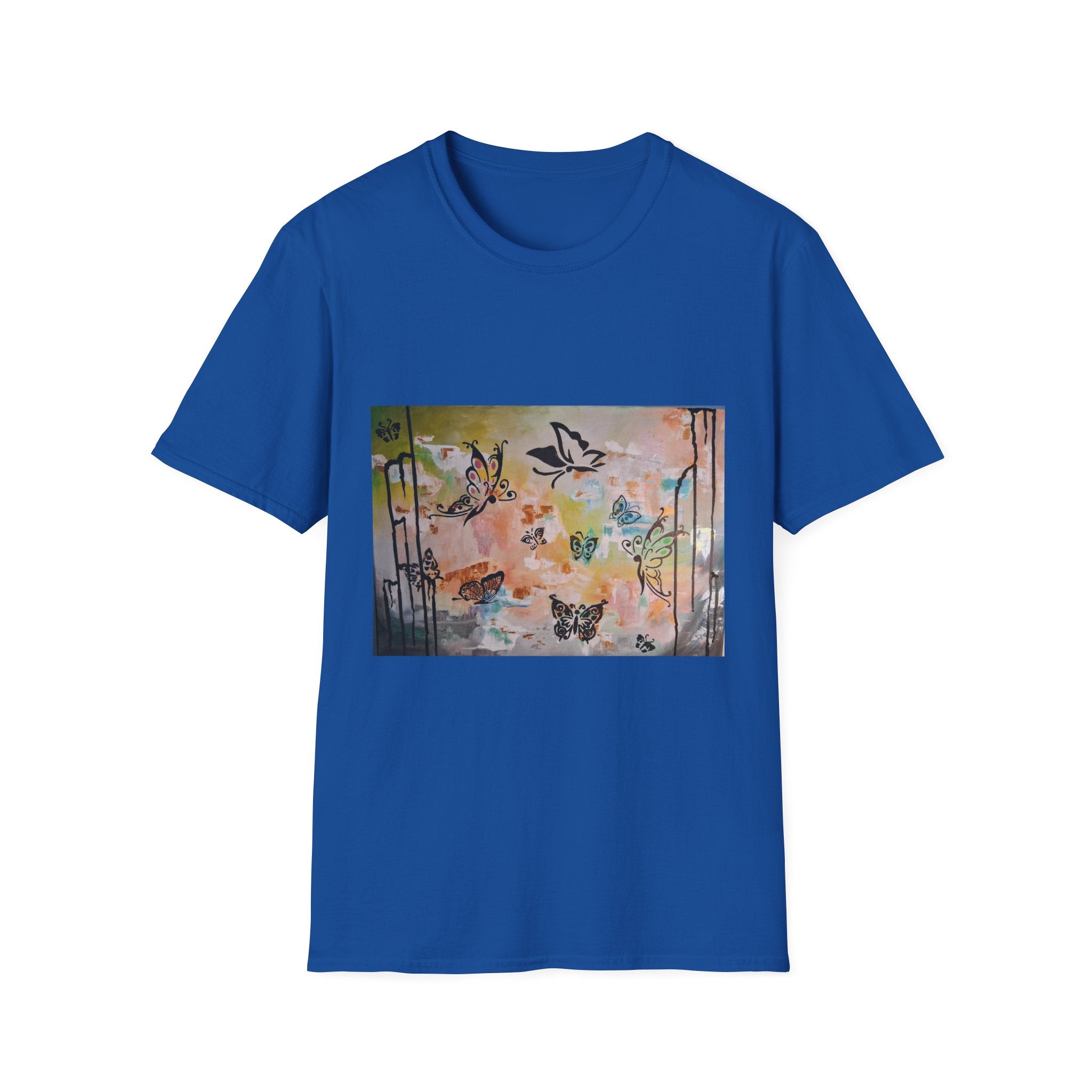 GUARDIANS OF THE FLOWERS - Butterfly T-Shirt — Abstract Nature Tee