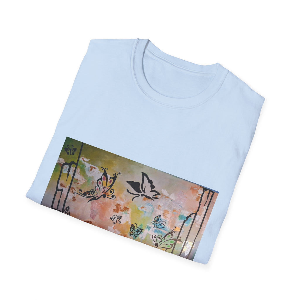 GUARDIANS OF THE FLOWERS - Butterfly T-Shirt — Abstract Nature Tee