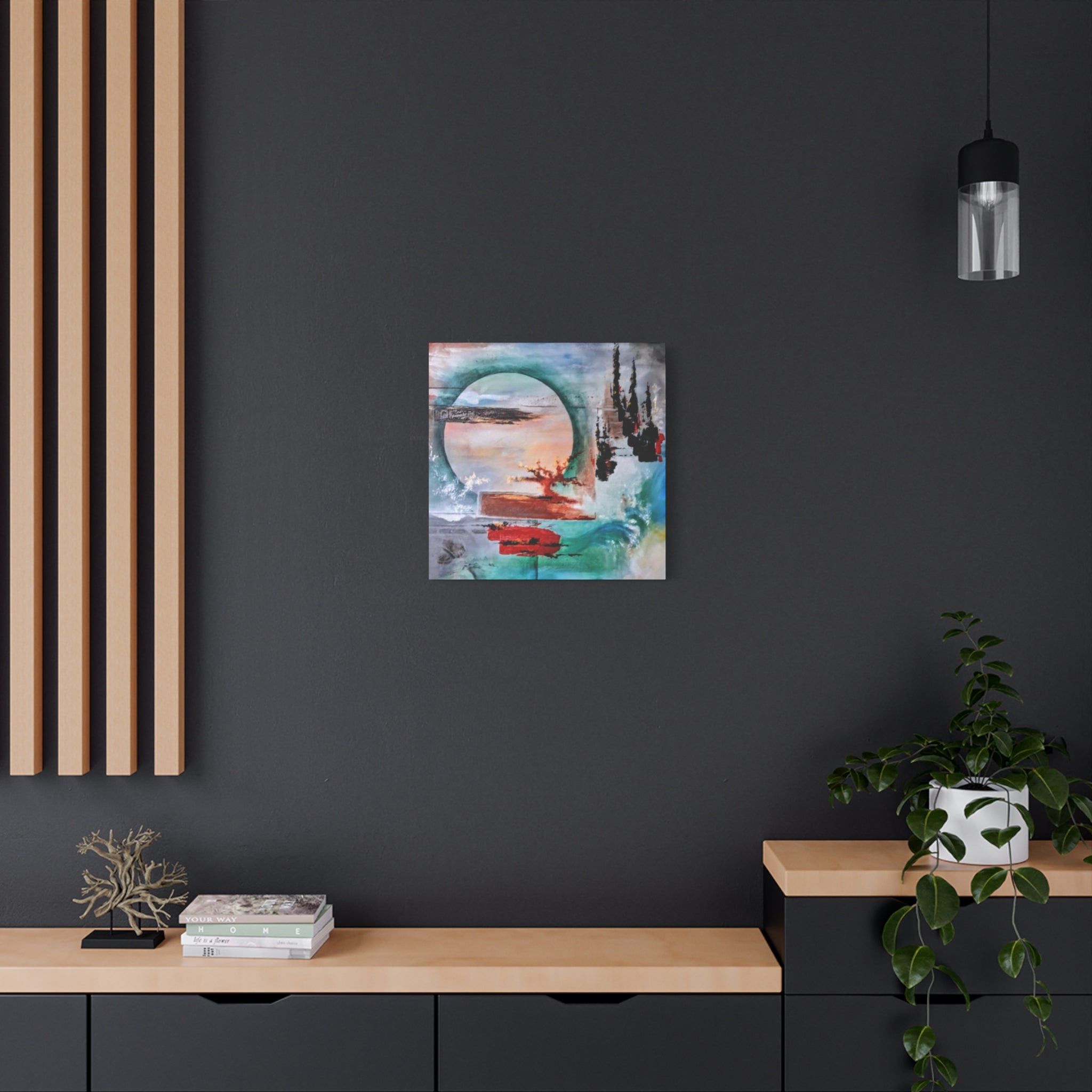 AROUND THE MOON