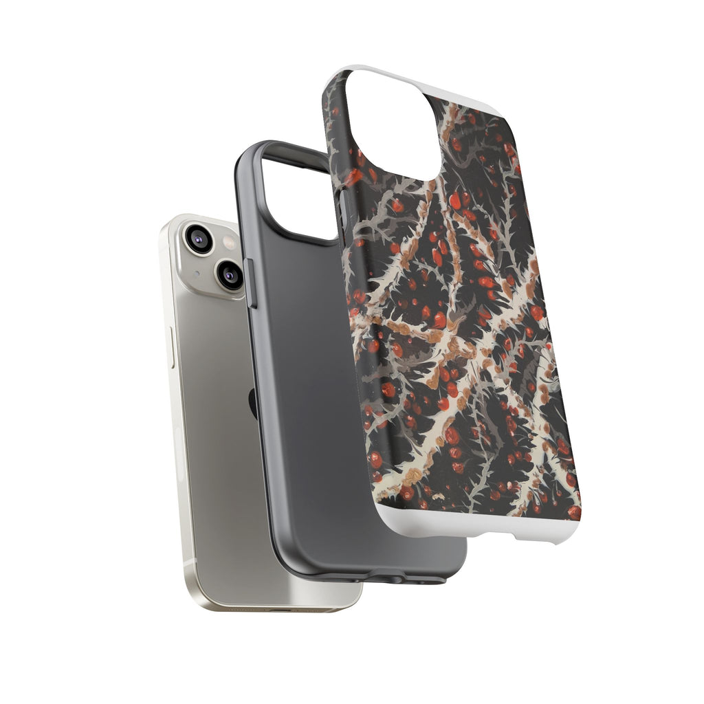 BITTERSWEET BRAMBLE - Scenic Country Road Phone Case — Rustic Landscape Art iPhone Case
