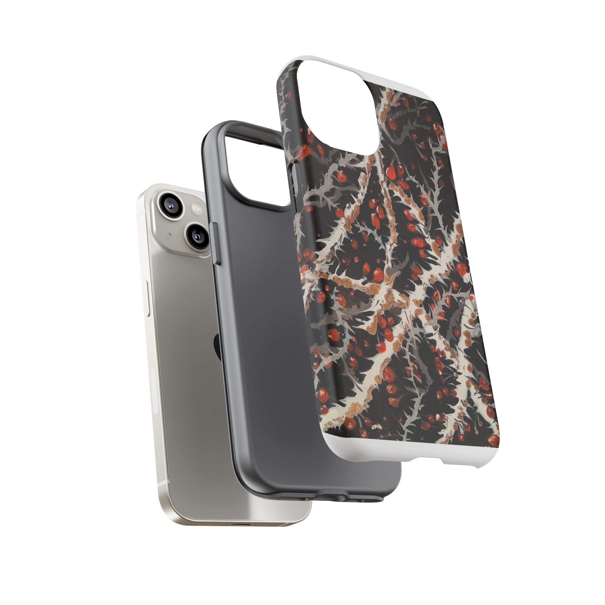 BITTERSWEET BRAMBLE - Scenic Country Road Phone Case — Rustic Landscape Art iPhone Case