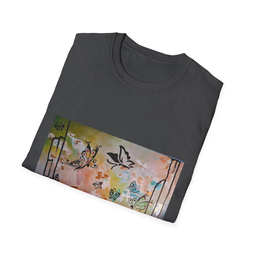 GUARDIANS OF THE FLOWERS - Butterfly T-Shirt — Abstract Nature Tee