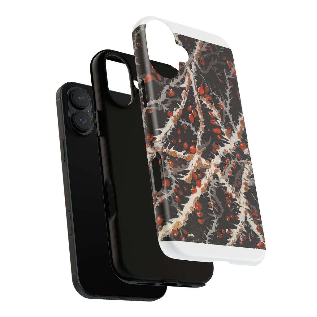 BITTERSWEET BRAMBLE - Scenic Country Road Phone Case — Rustic Landscape Art iPhone Case