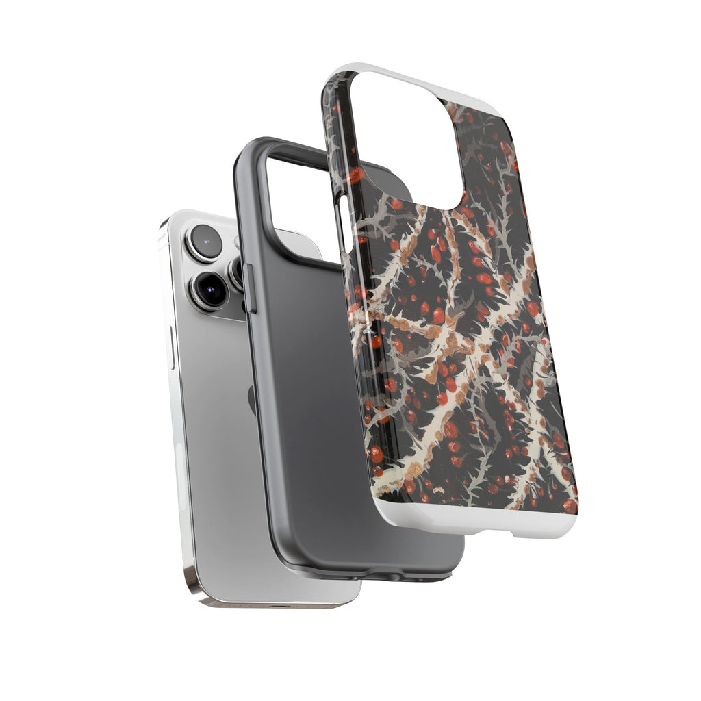 BITTERSWEET BRAMBLE - Scenic Country Road Phone Case — Rustic Landscape Art iPhone Case