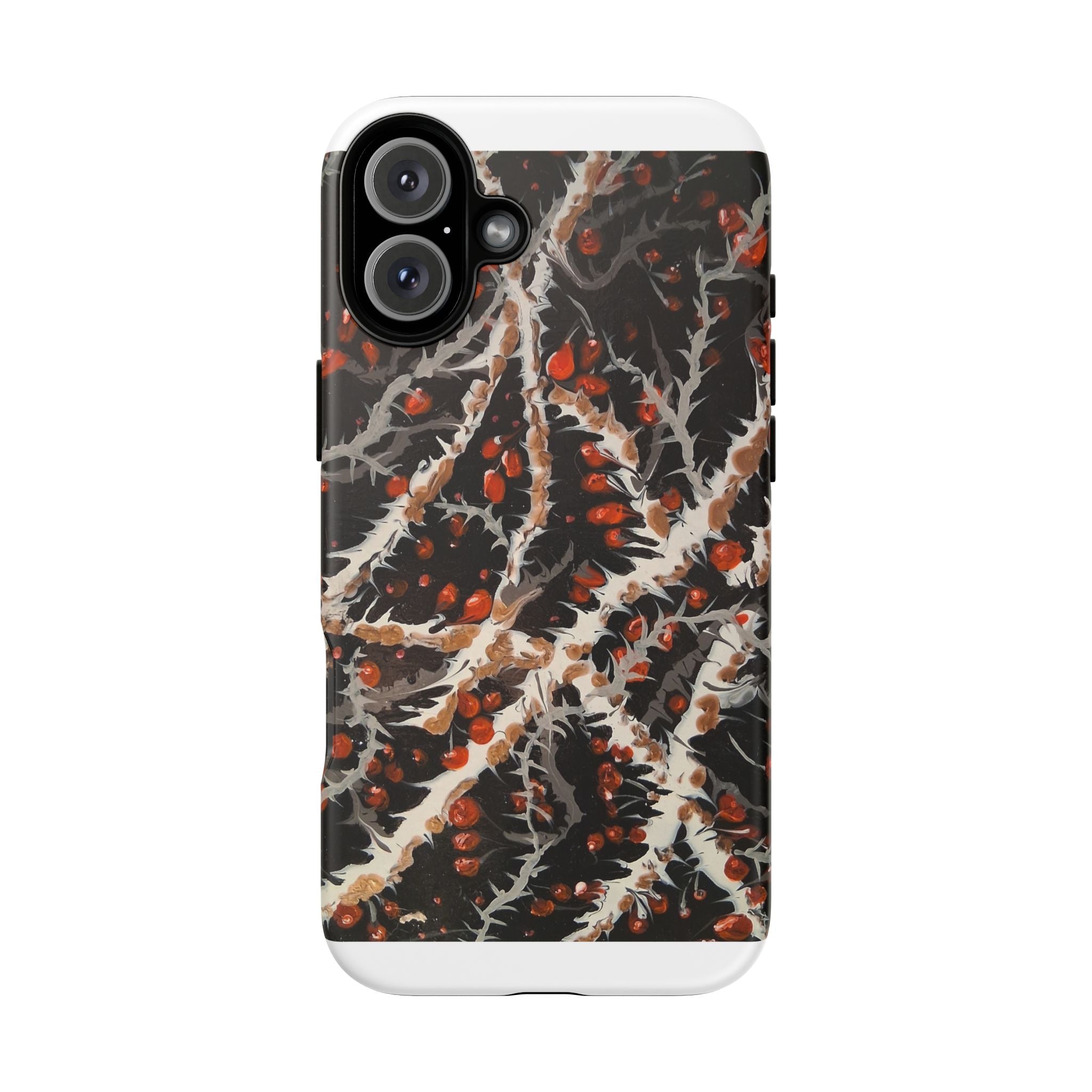 BITTERSWEET BRAMBLE - Scenic Country Road Phone Case — Rustic Landscape Art iPhone Case