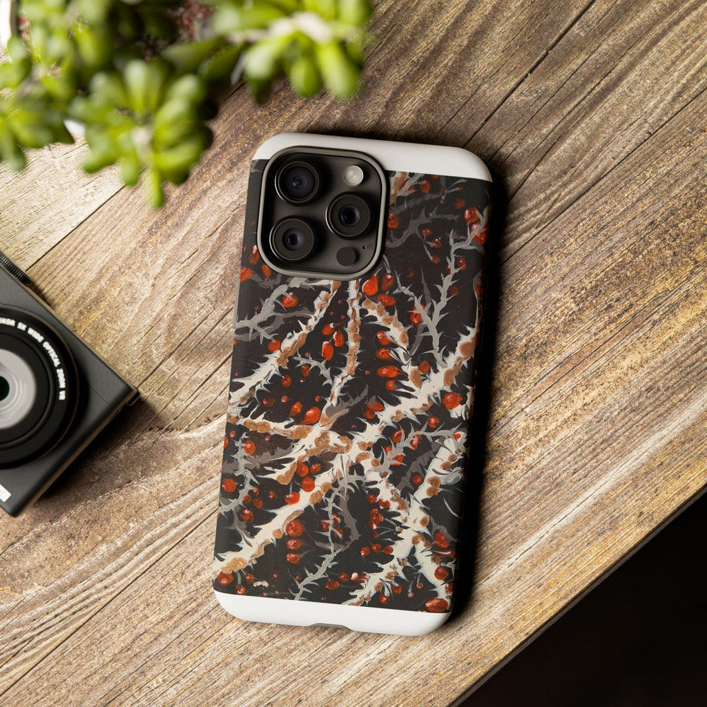 BITTERSWEET BRAMBLE - Scenic Country Road Phone Case — Rustic Landscape Art iPhone Case