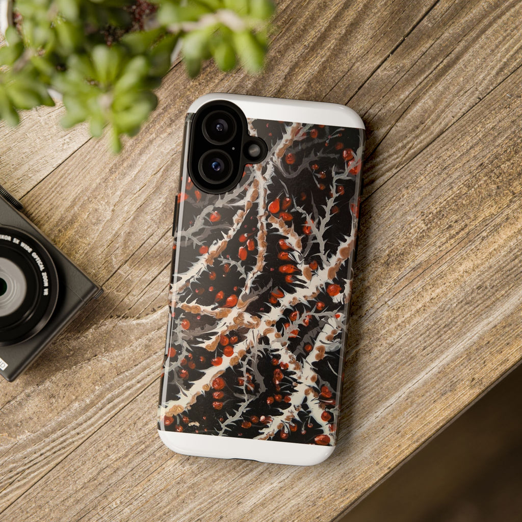 BITTERSWEET BRAMBLE - Scenic Country Road Phone Case — Rustic Landscape Art iPhone Case