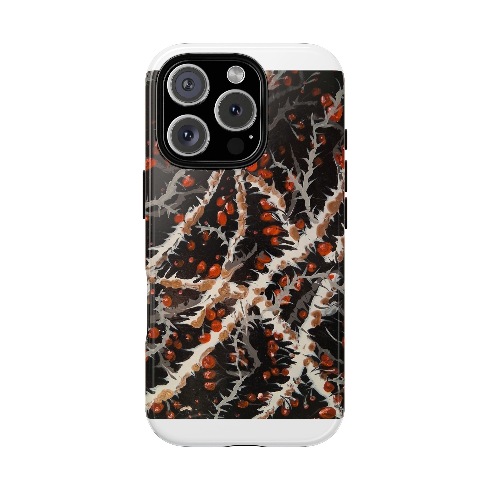 BITTERSWEET BRAMBLE - Scenic Country Road Phone Case — Rustic Landscape Art iPhone Case