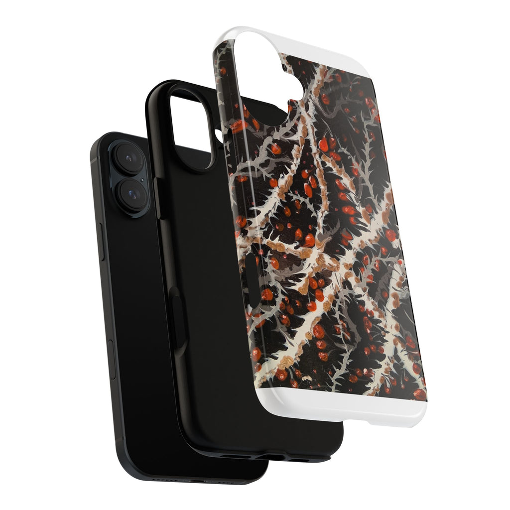 BITTERSWEET BRAMBLE - Scenic Country Road Phone Case — Rustic Landscape Art iPhone Case