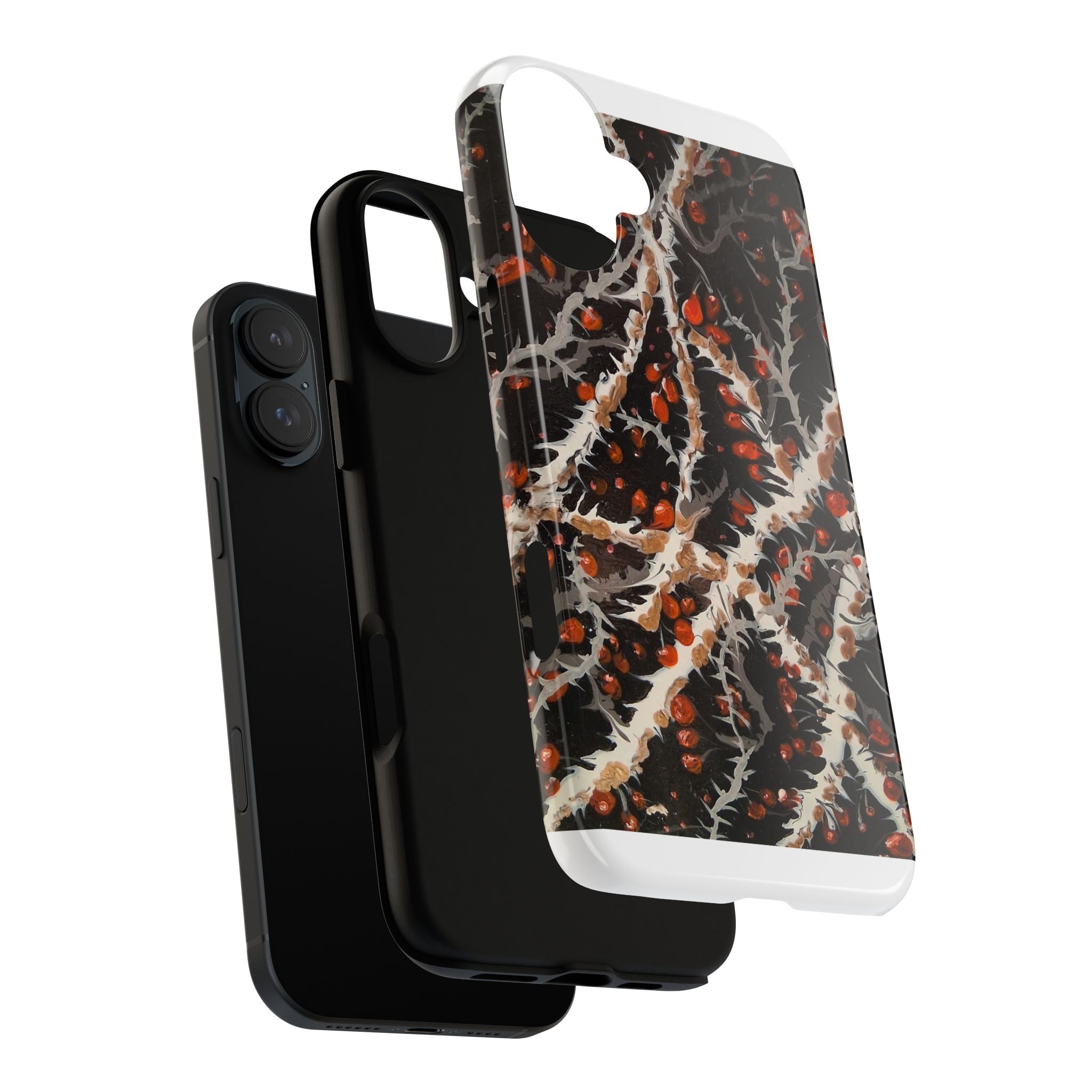 BITTERSWEET BRAMBLE - Scenic Country Road Phone Case — Rustic Landscape Art iPhone Case