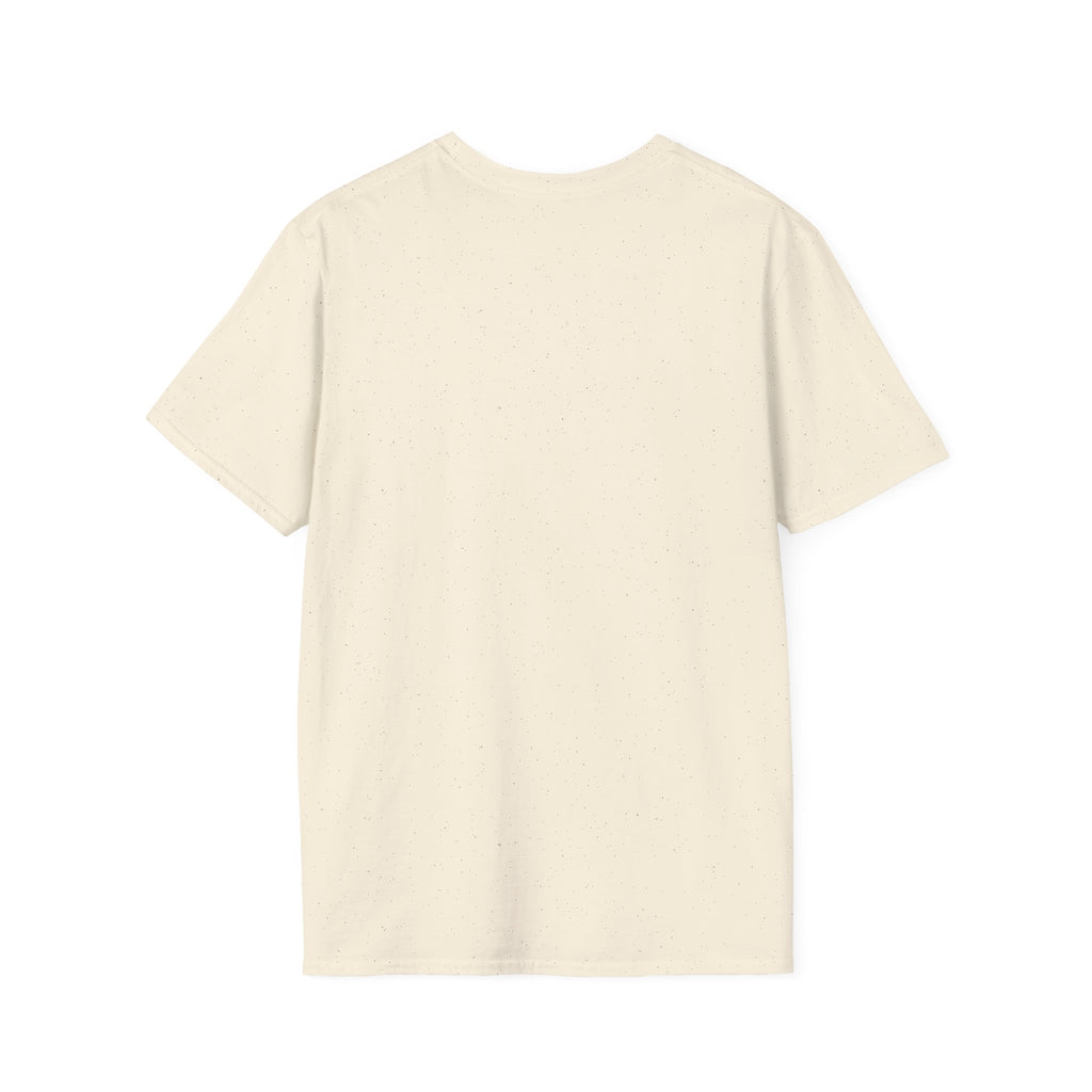 METALIC BLOCKS - Abstract Geometric Art T-Shirt — Modern Neutral Palette Design
