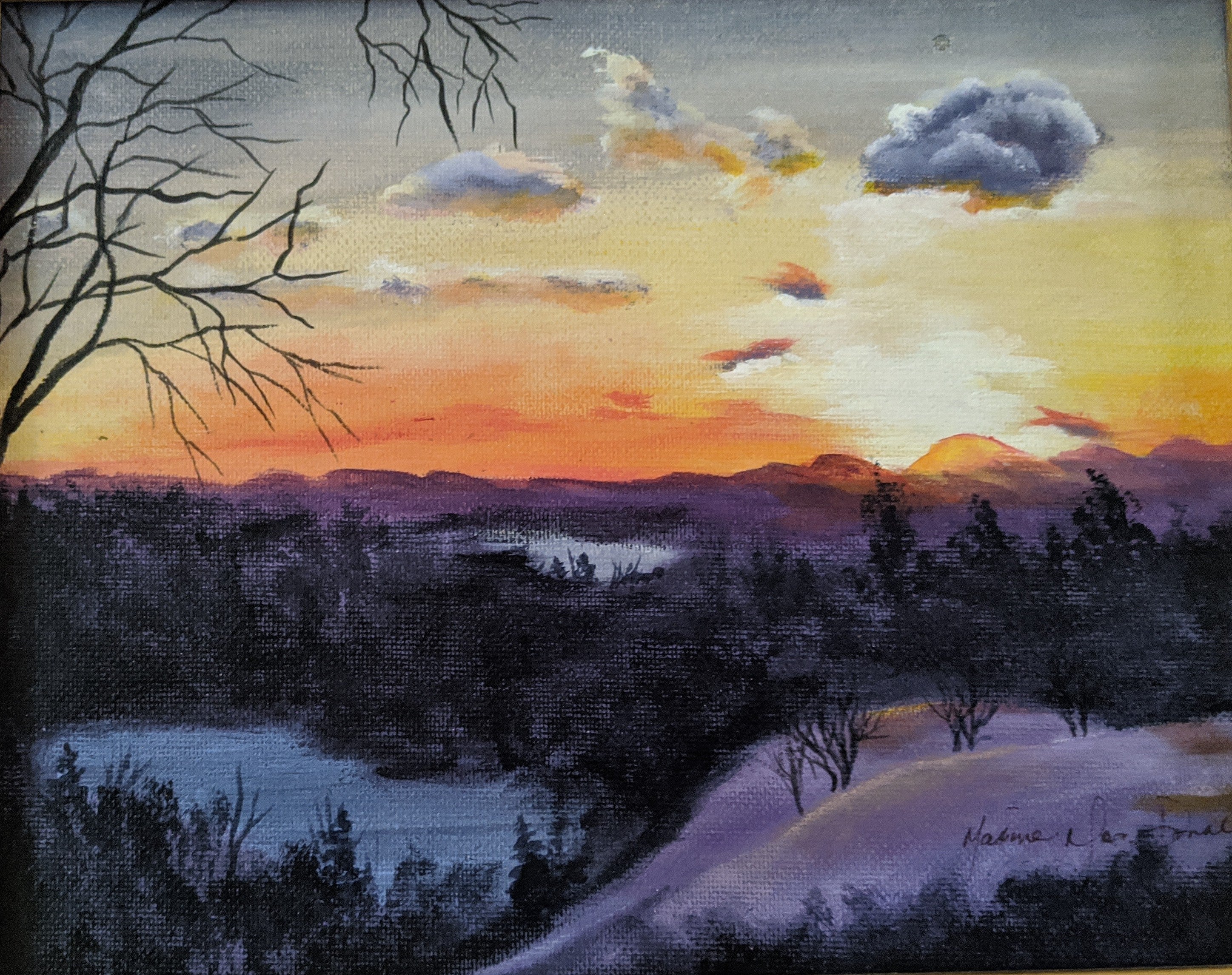 EVENING IN THE SHENANDOAH VALLEY